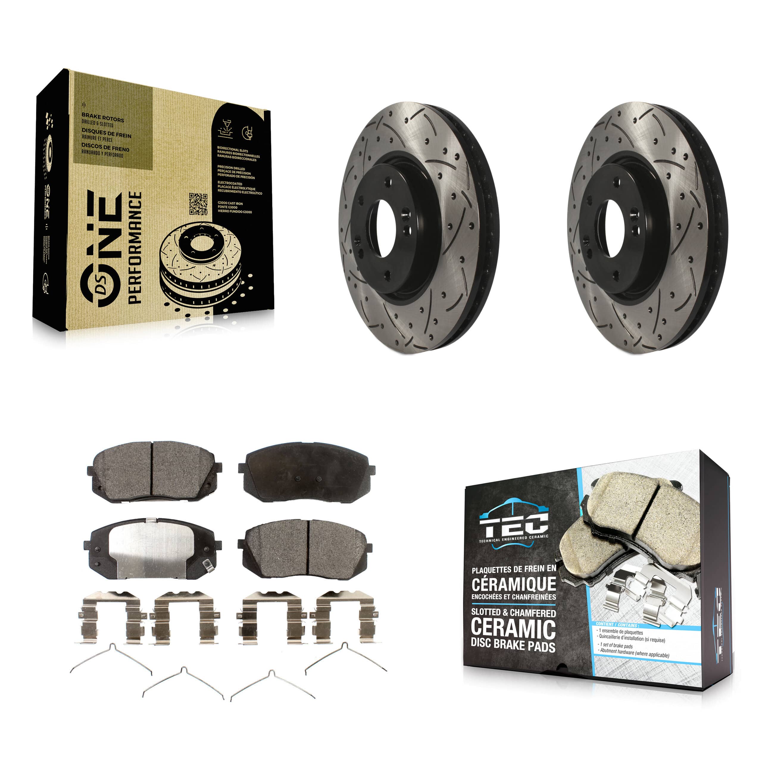 Transit Auto - KDT-100093 - Front Disc Brake Kits