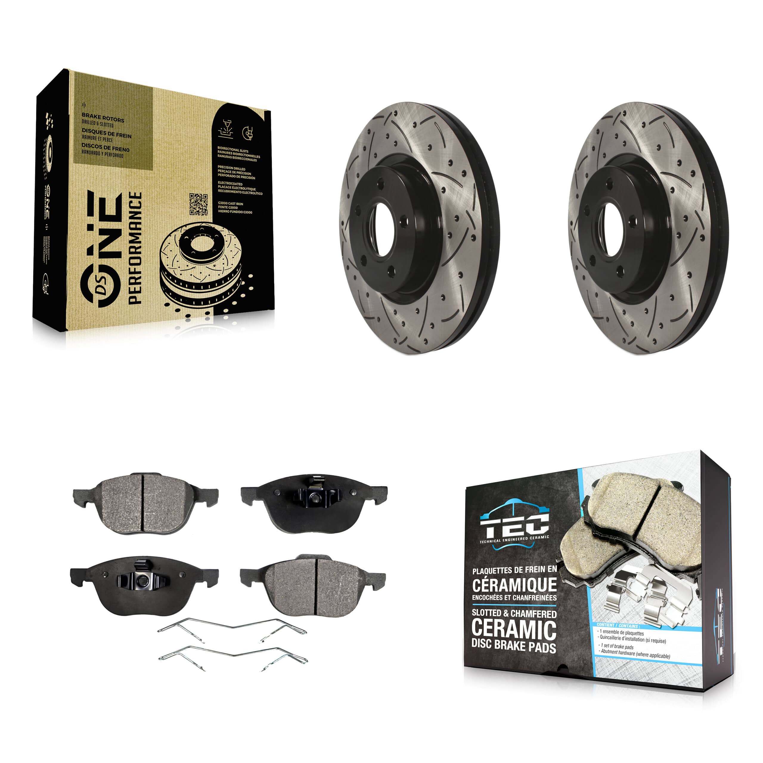 Transit Auto - KDT-100115 - Front Disc Brake Kits