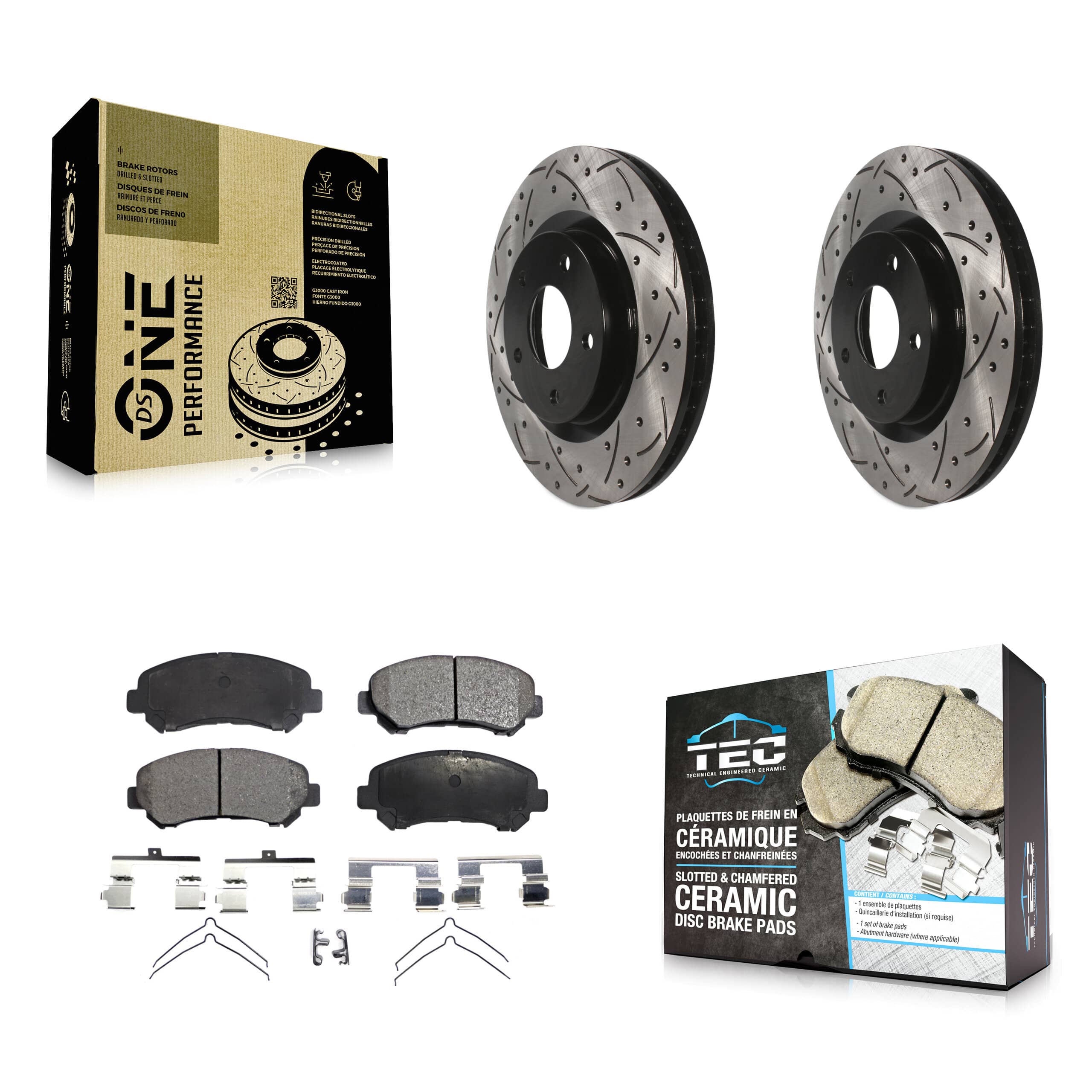 Transit Auto - KDT-100120 - Front Disc Brake Kits