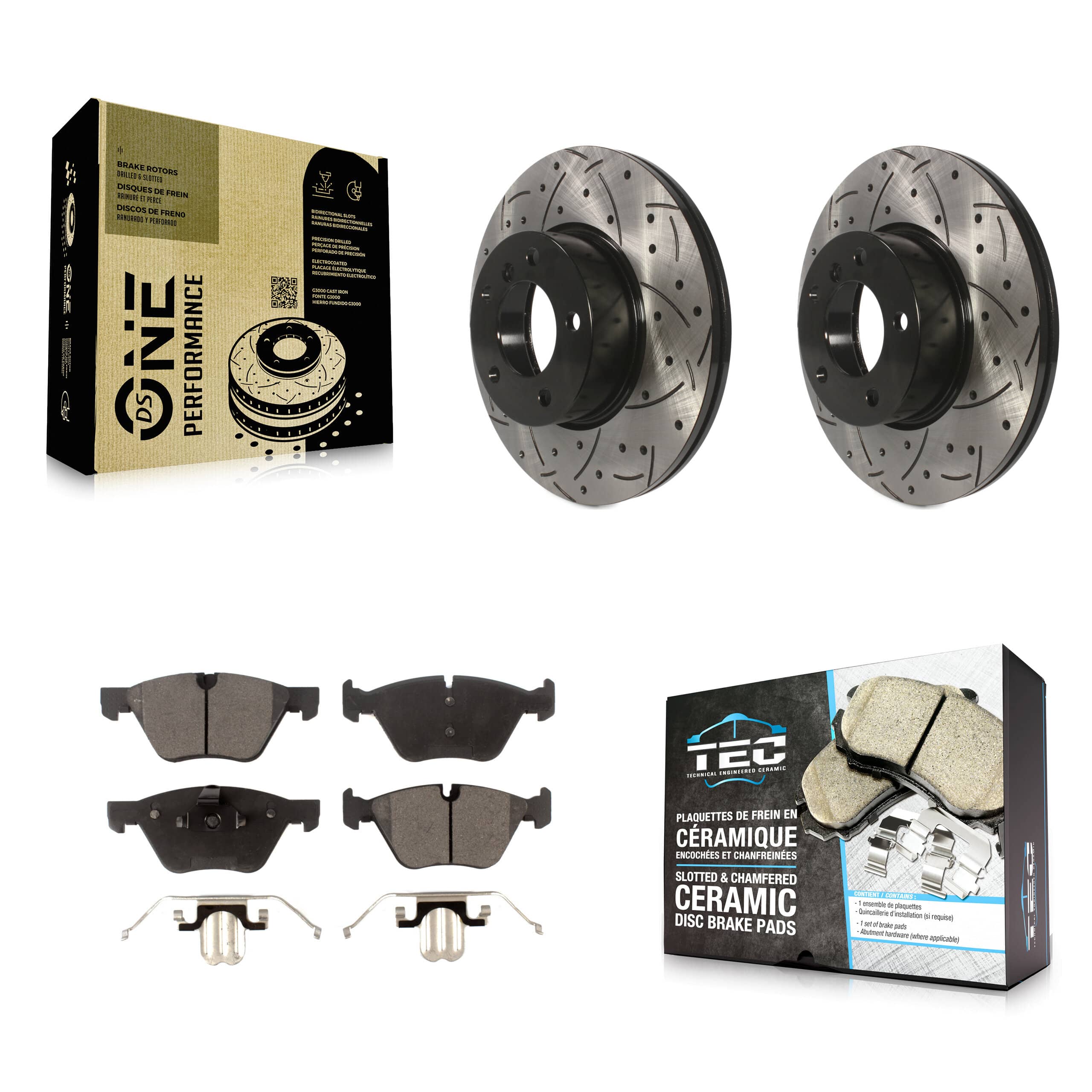 Transit Auto - KDT-100123 - Front Disc Brake Kits