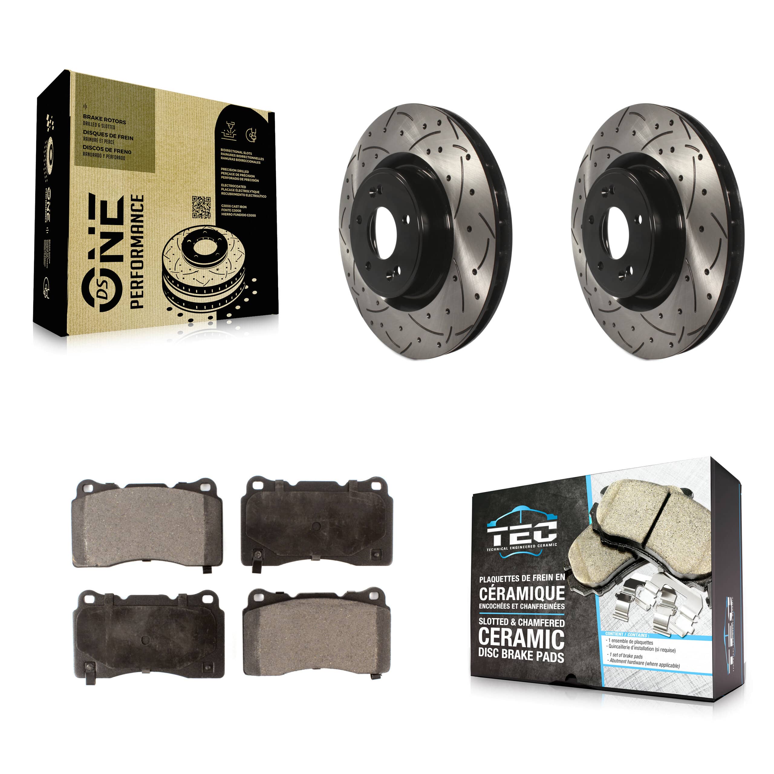 Transit Auto - KDT-100136 - Front Disc Brake Kits