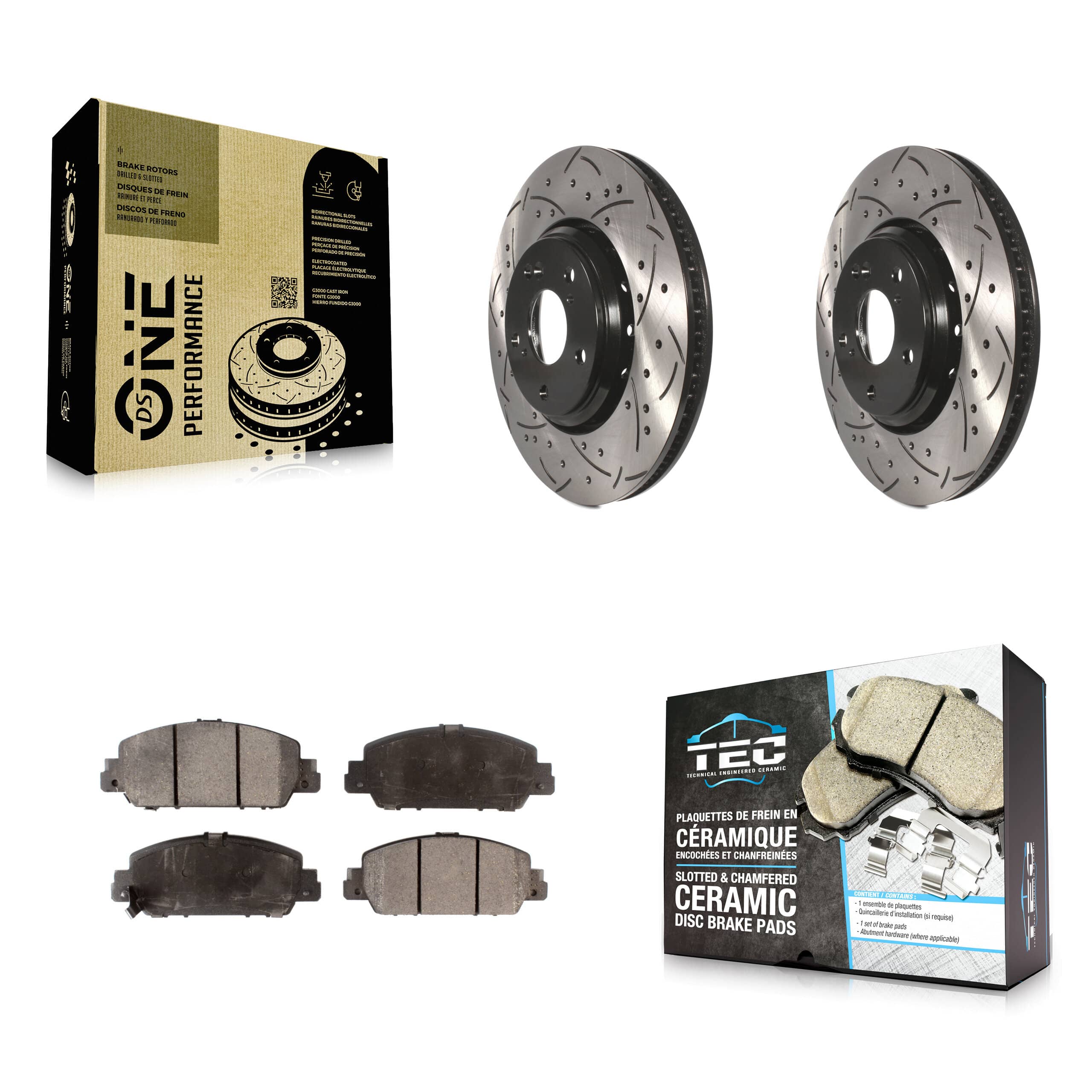 Transit Auto - KDT-100188 - Front Disc Brake Kits