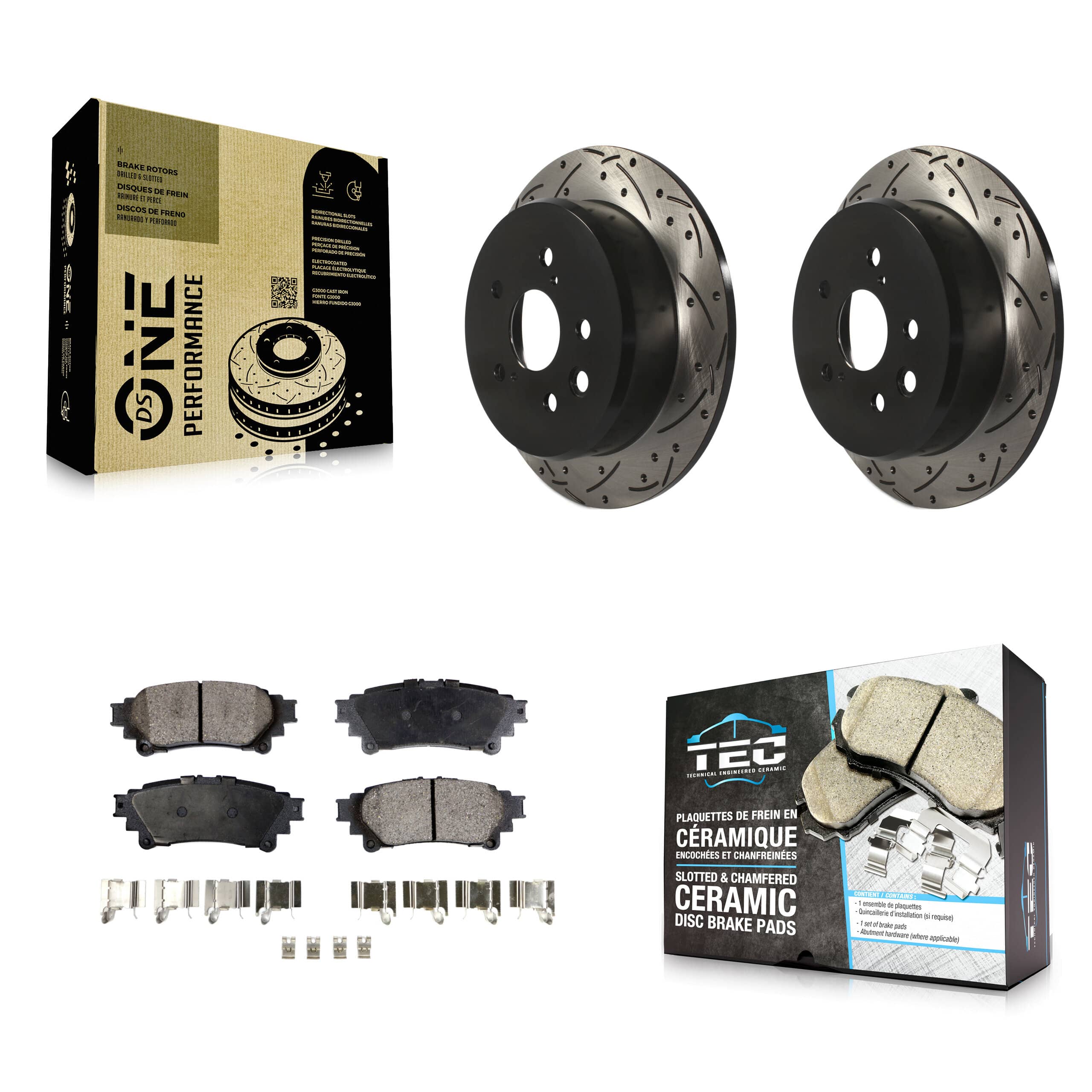 Transit Auto - KDT-100505 - Rear Disc Brake Kits