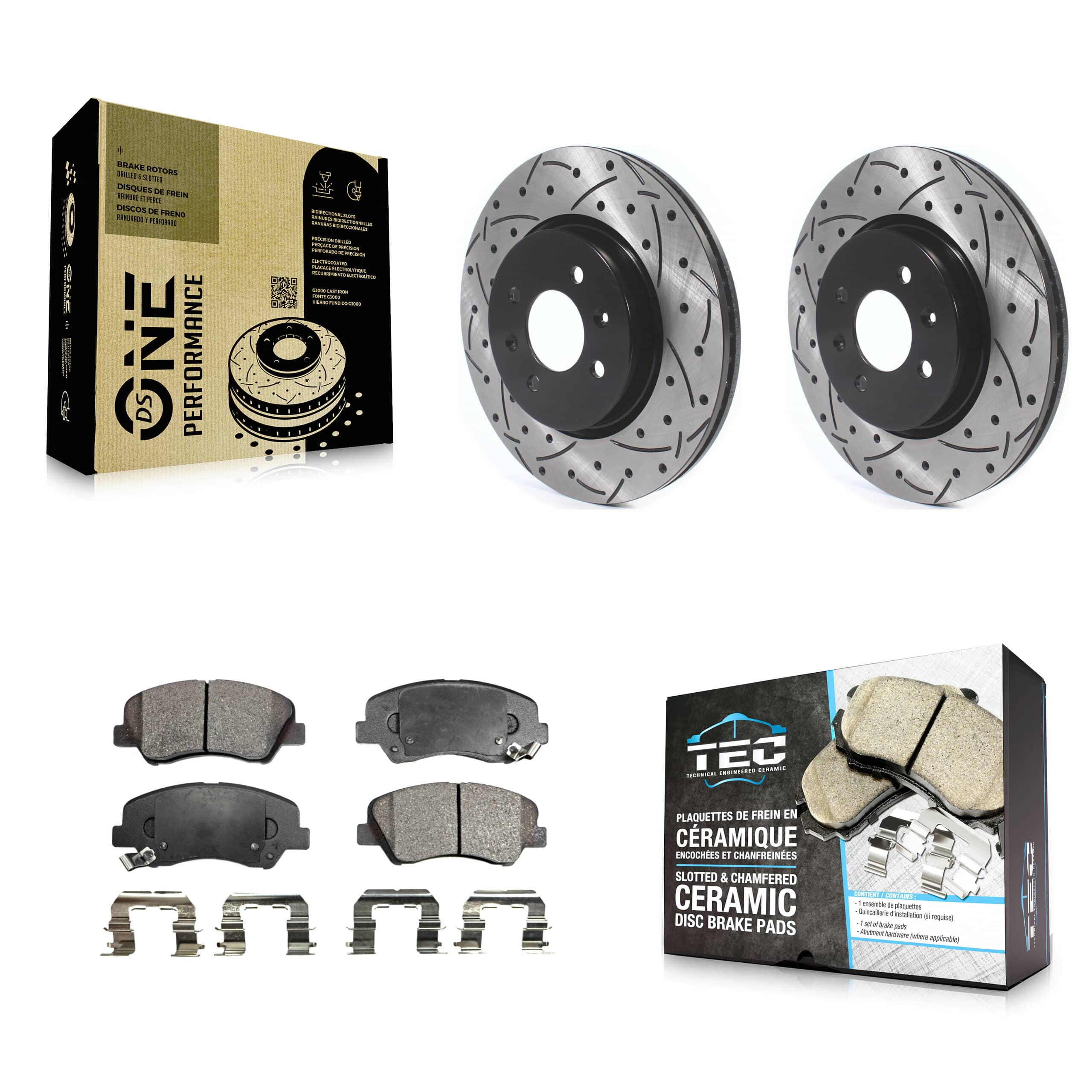 Transit Auto - KDT-100642 - Front Disc Brake Kits