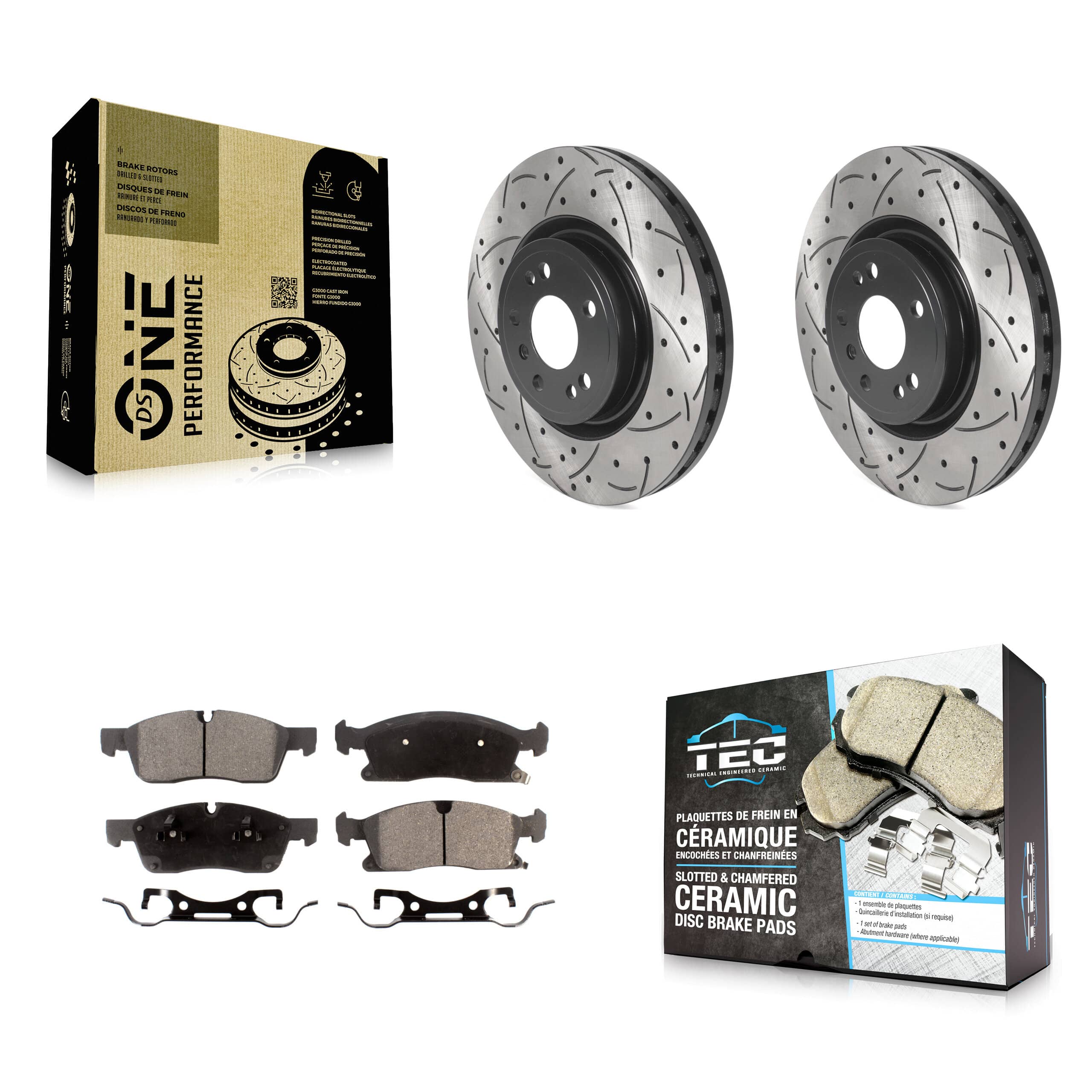Transit Auto - KDT-100802 - Front Disc Brake Kits