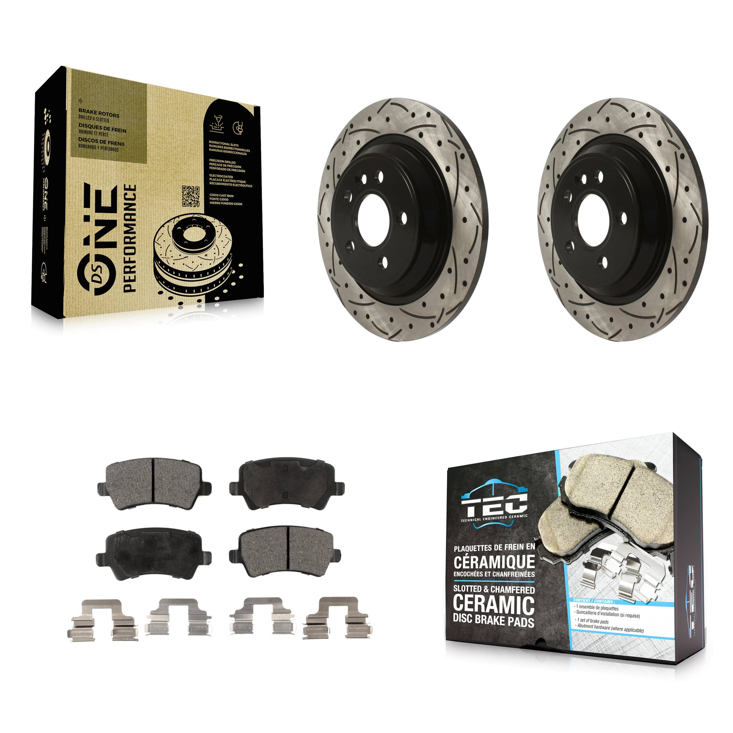Transit Auto - KDT-100932 - Rear Disc Brake Kits