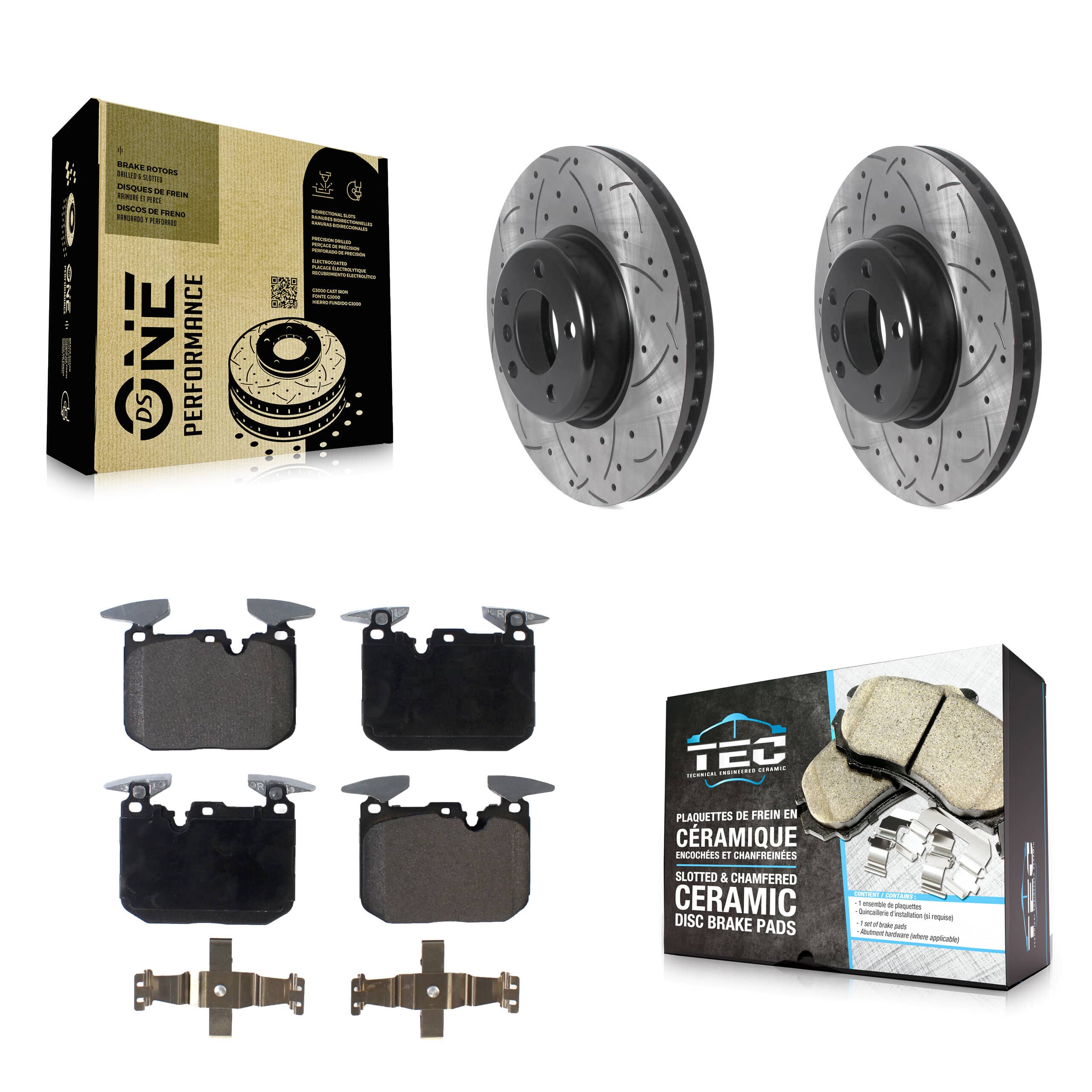 Transit Auto - KDT-100987 - Front Disc Brake Kits