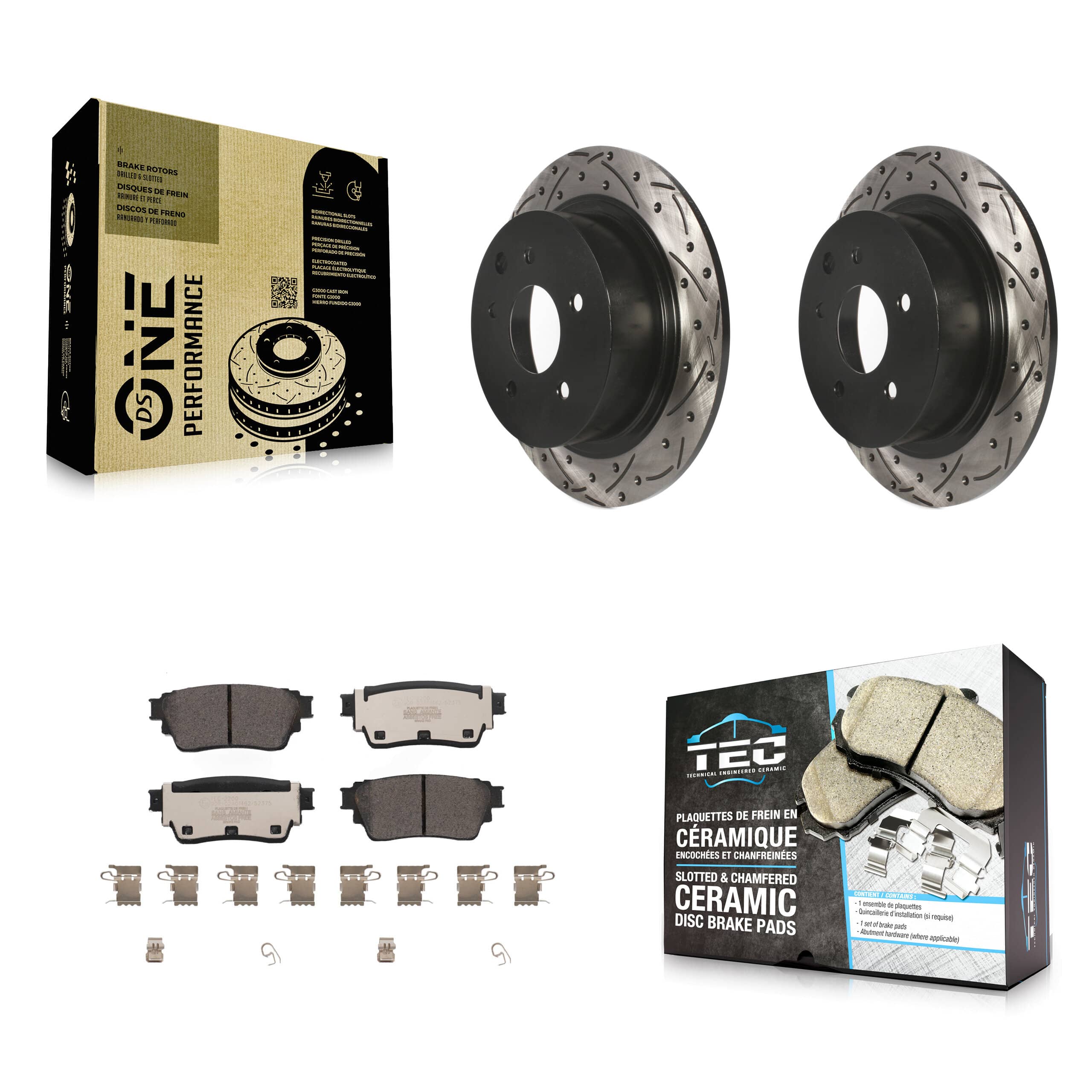 Transit Auto - KDT-101093 - Rear Disc Brake Kits