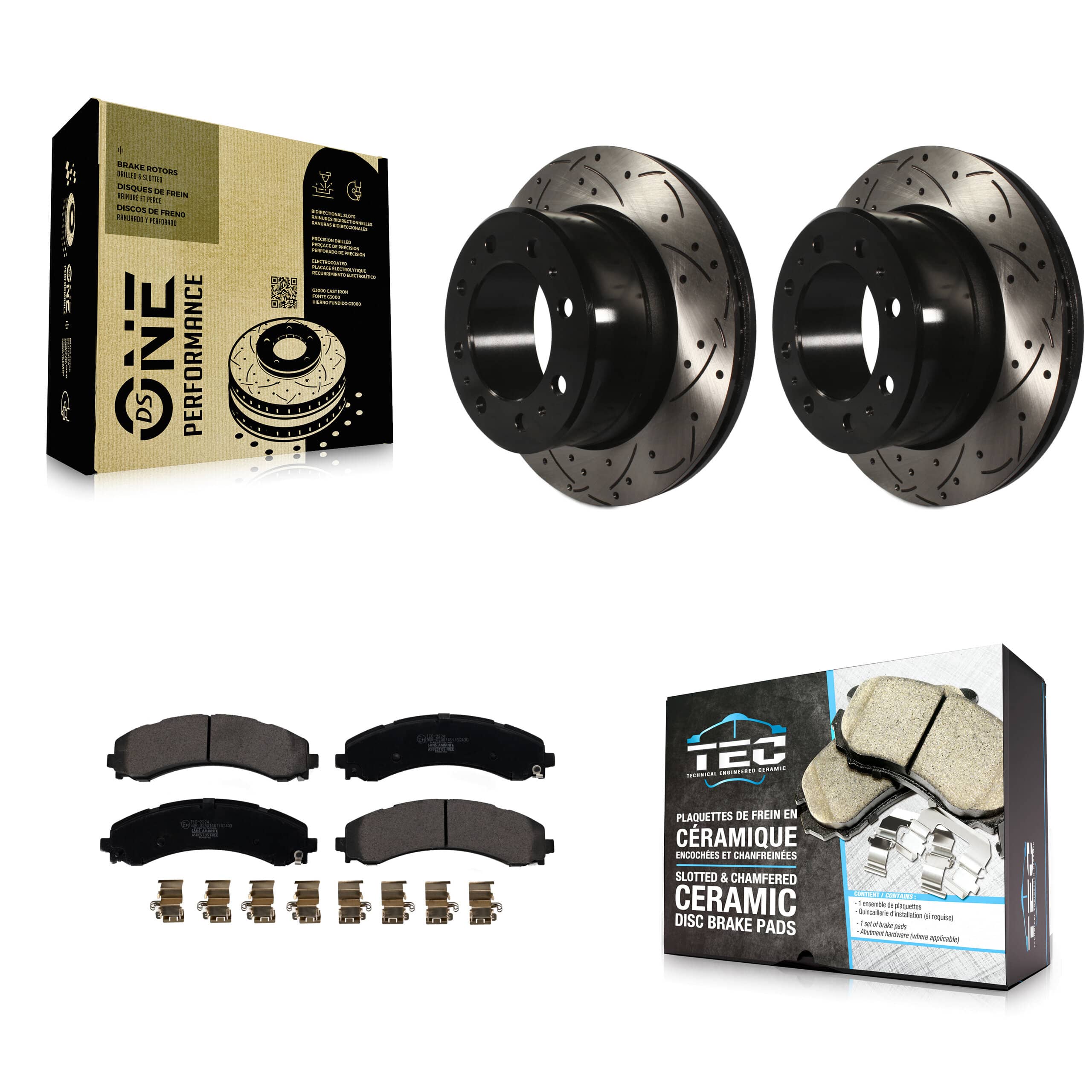 Transit Auto - KDT-101163 - Rear Disc Brake Kits