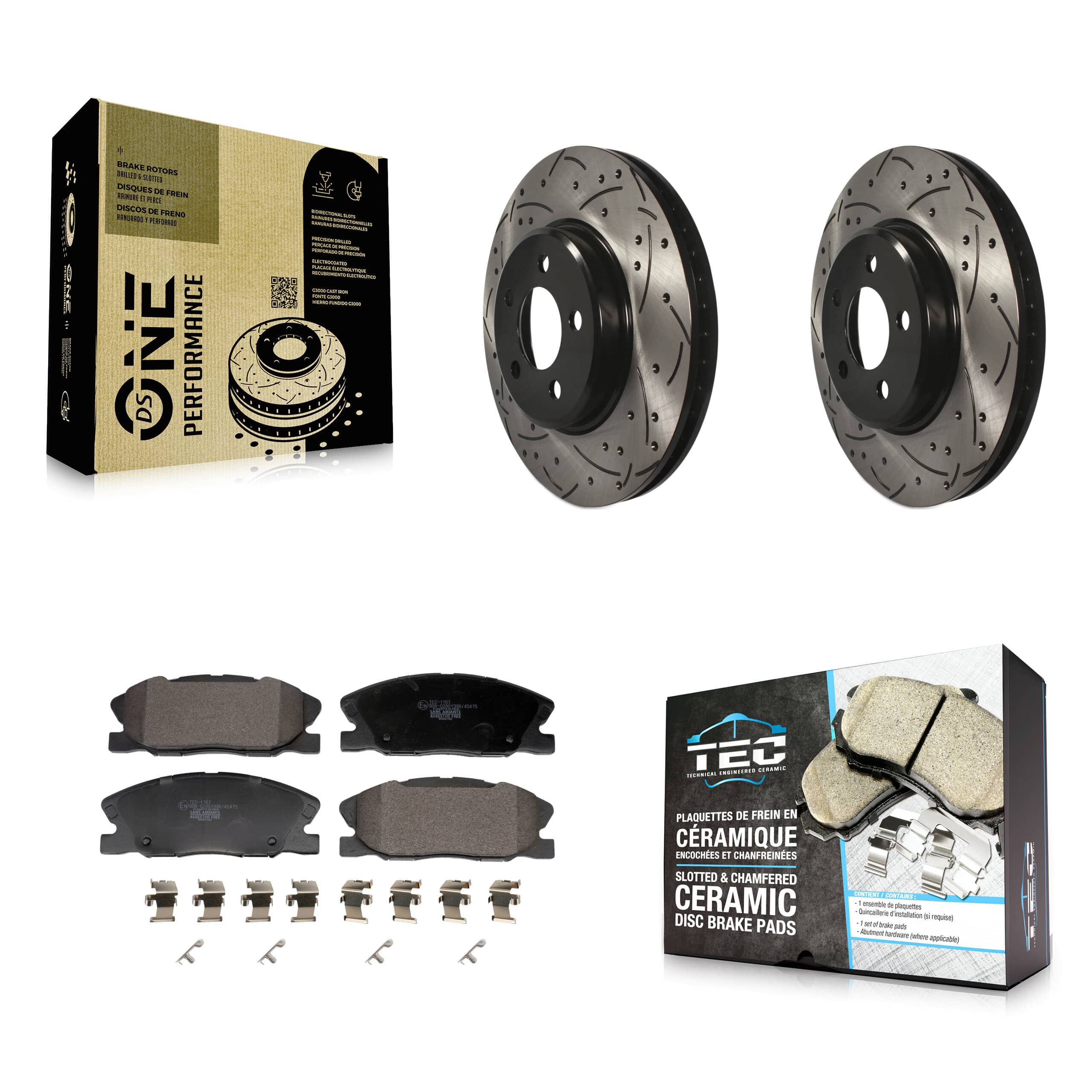 Transit Auto - KDT-101207 - Front Disc Brake Kits