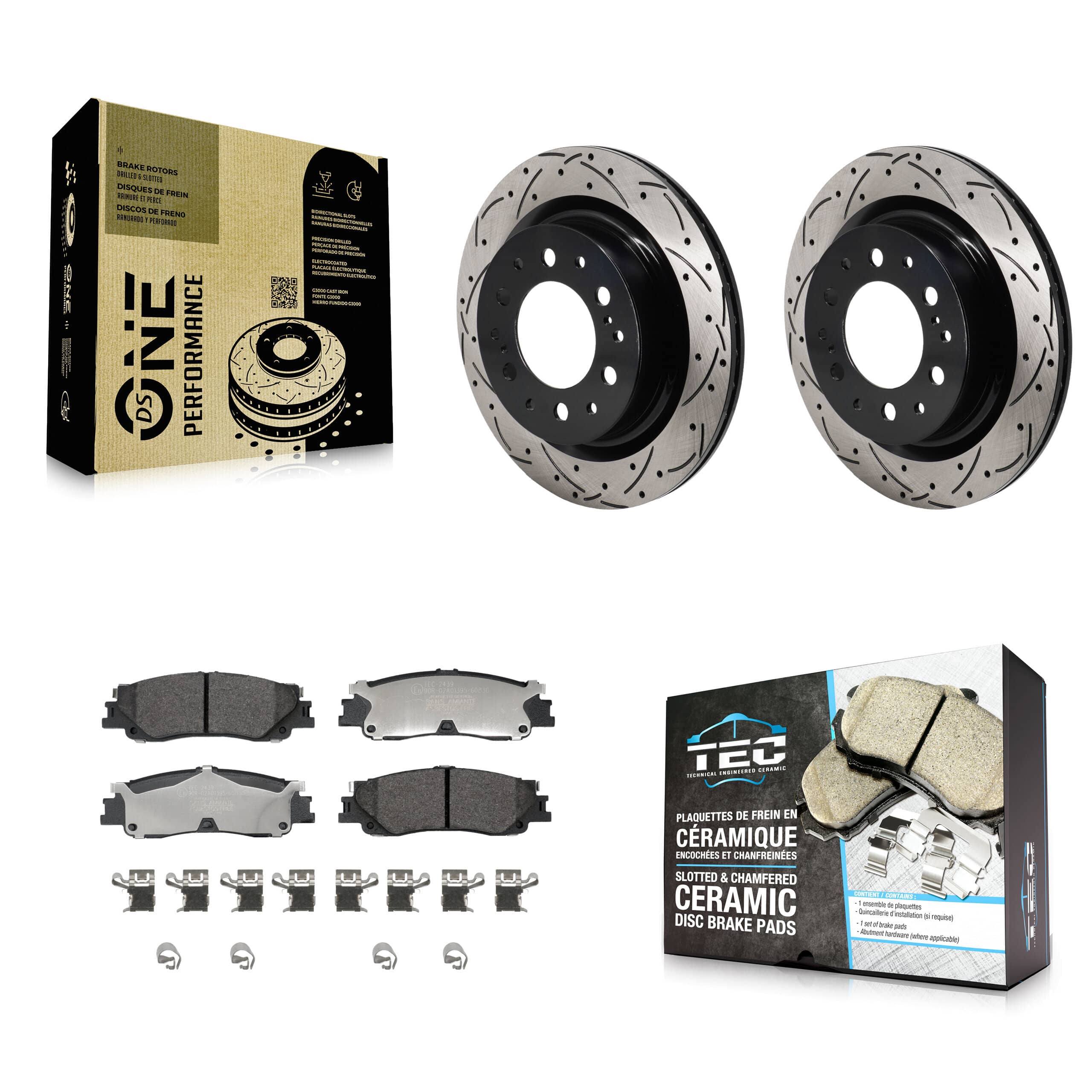 Transit Auto - KDT-101436 - Rear Disc Brake Kits