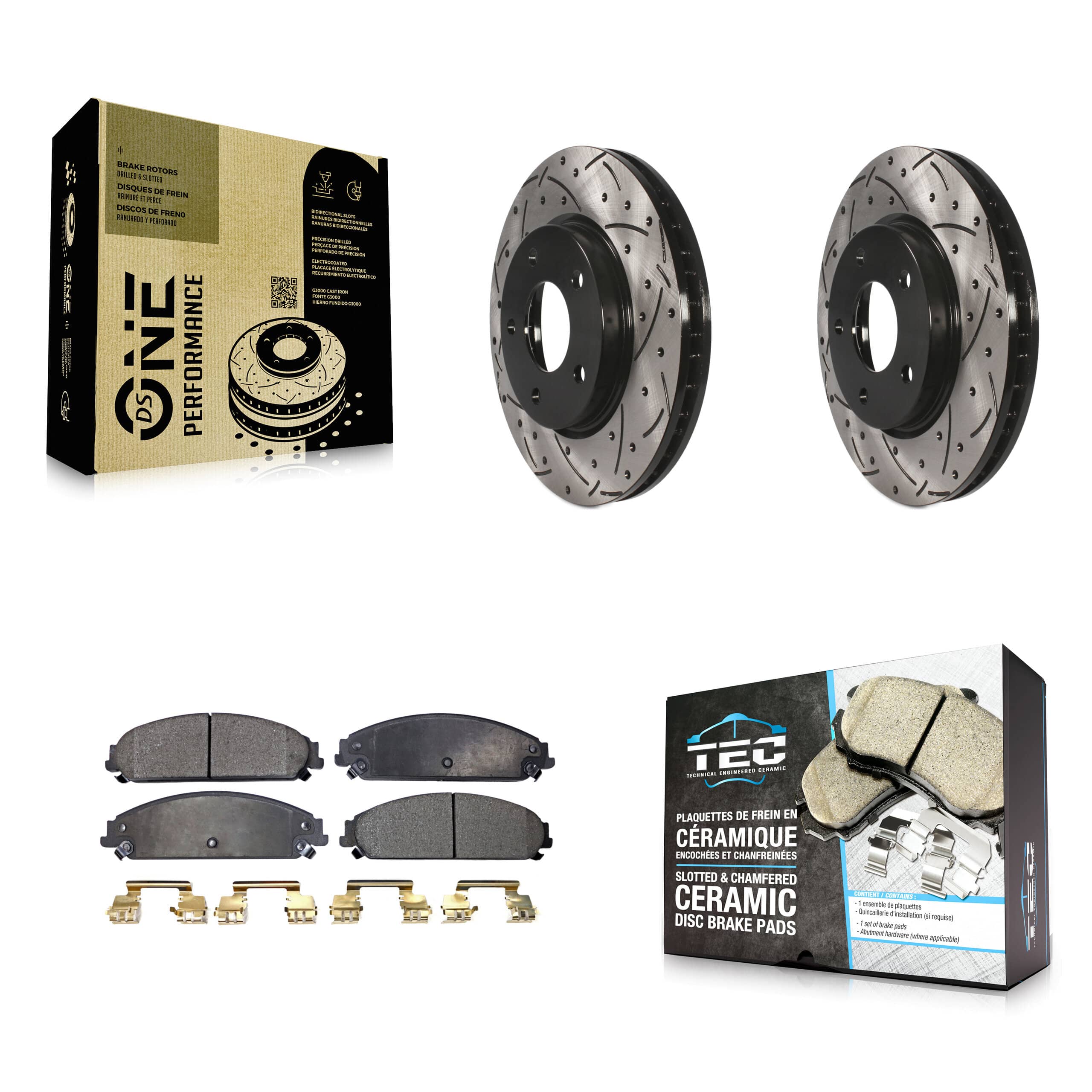 Transit Auto - KDT-102000 - Front Disc Brake Kits