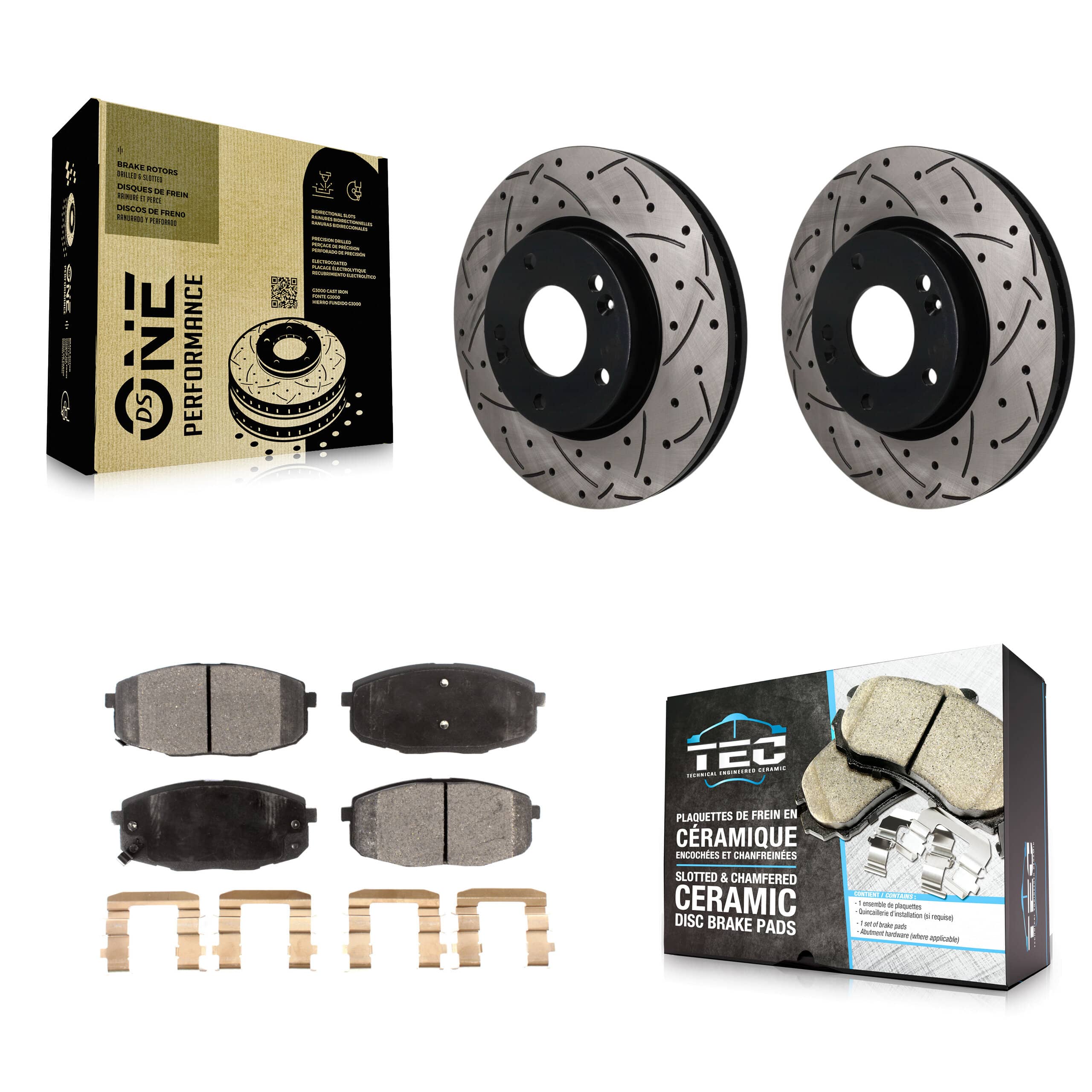 Transit Auto - KDT-102005 - Front Disc Brake Kits