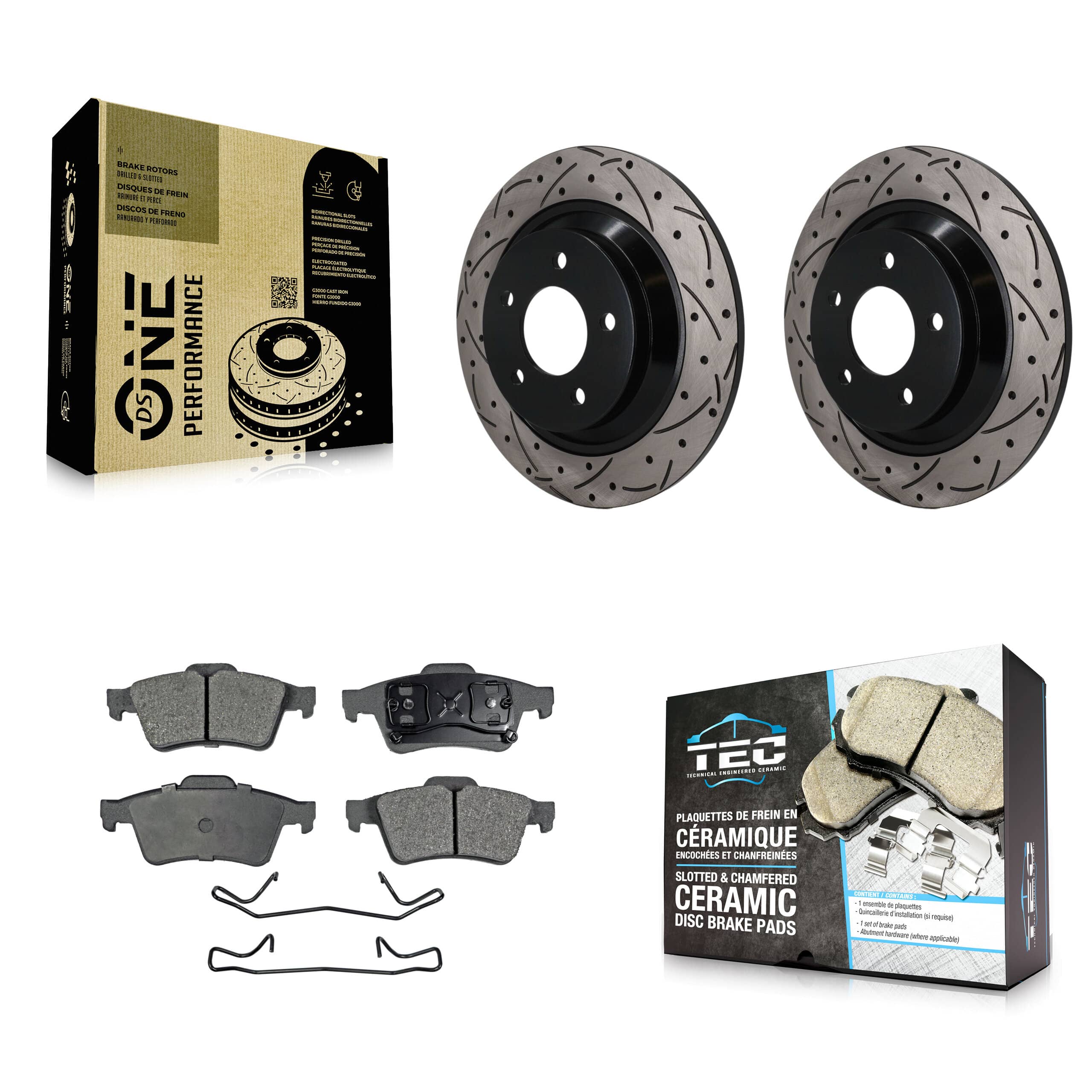Transit Auto - KDT-102049 - Rear Disc Brake Kits