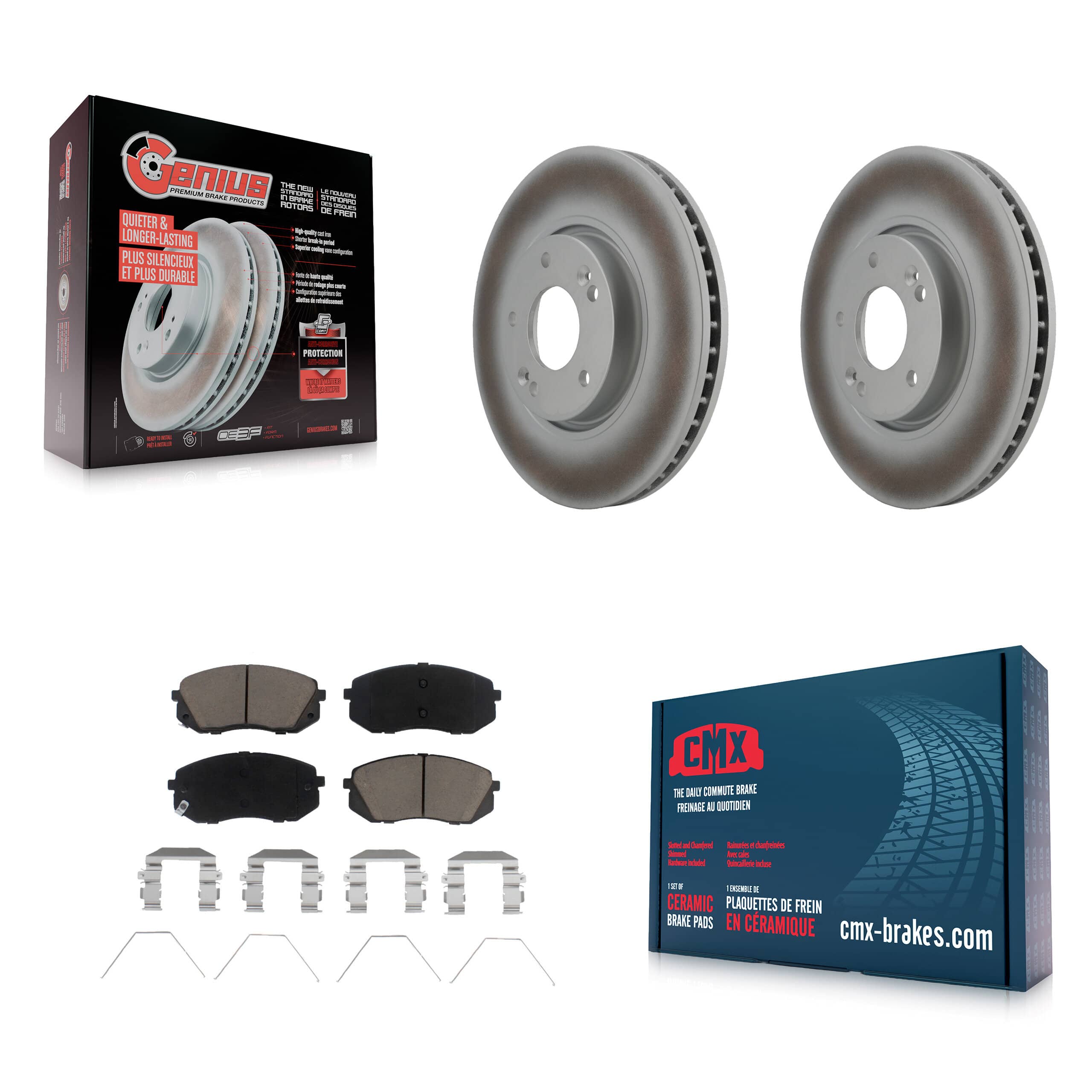Transit Auto - KGC-100357 - Front Disc Brake Kits