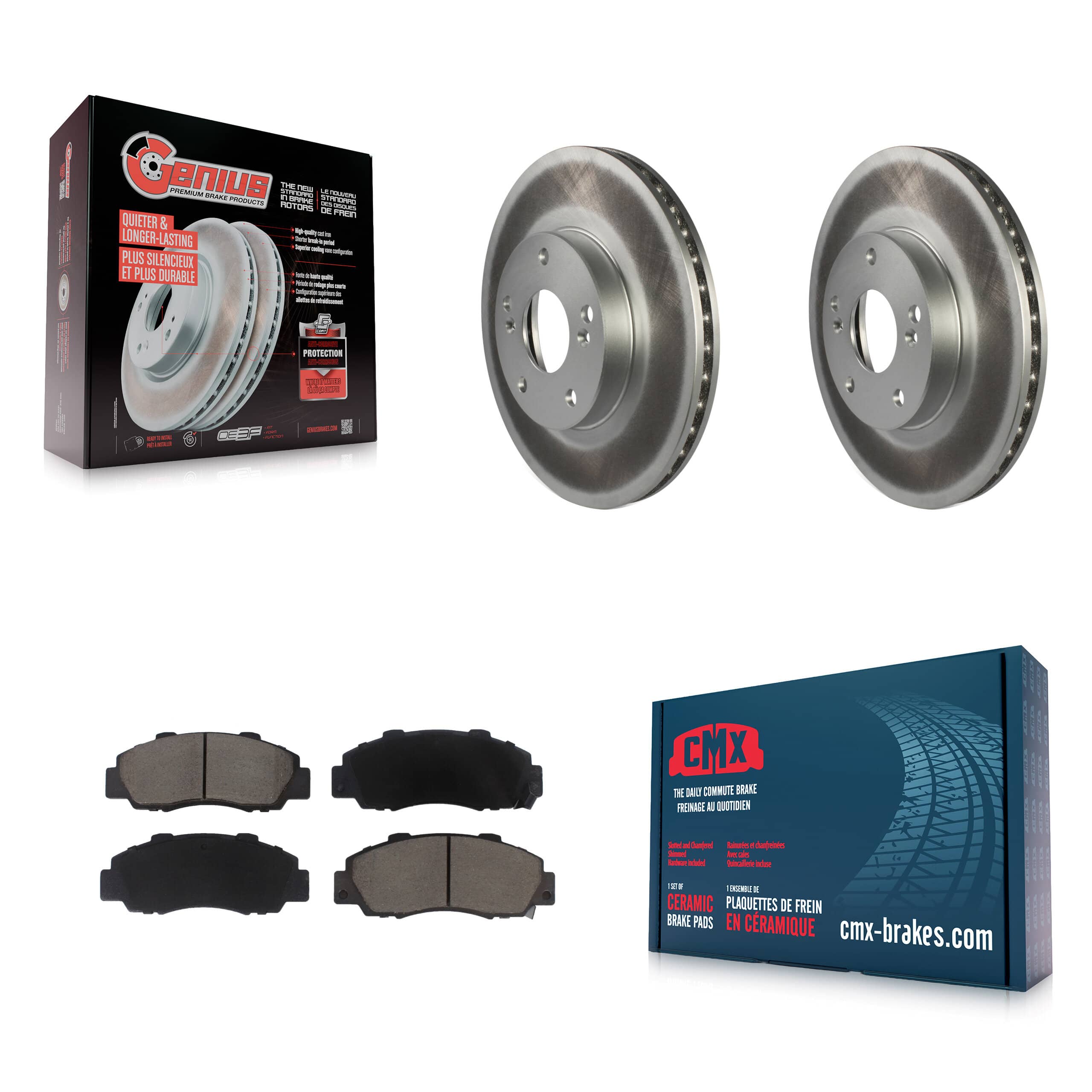 Transit Auto - KGC-100450 - Front Disc Brake Kits