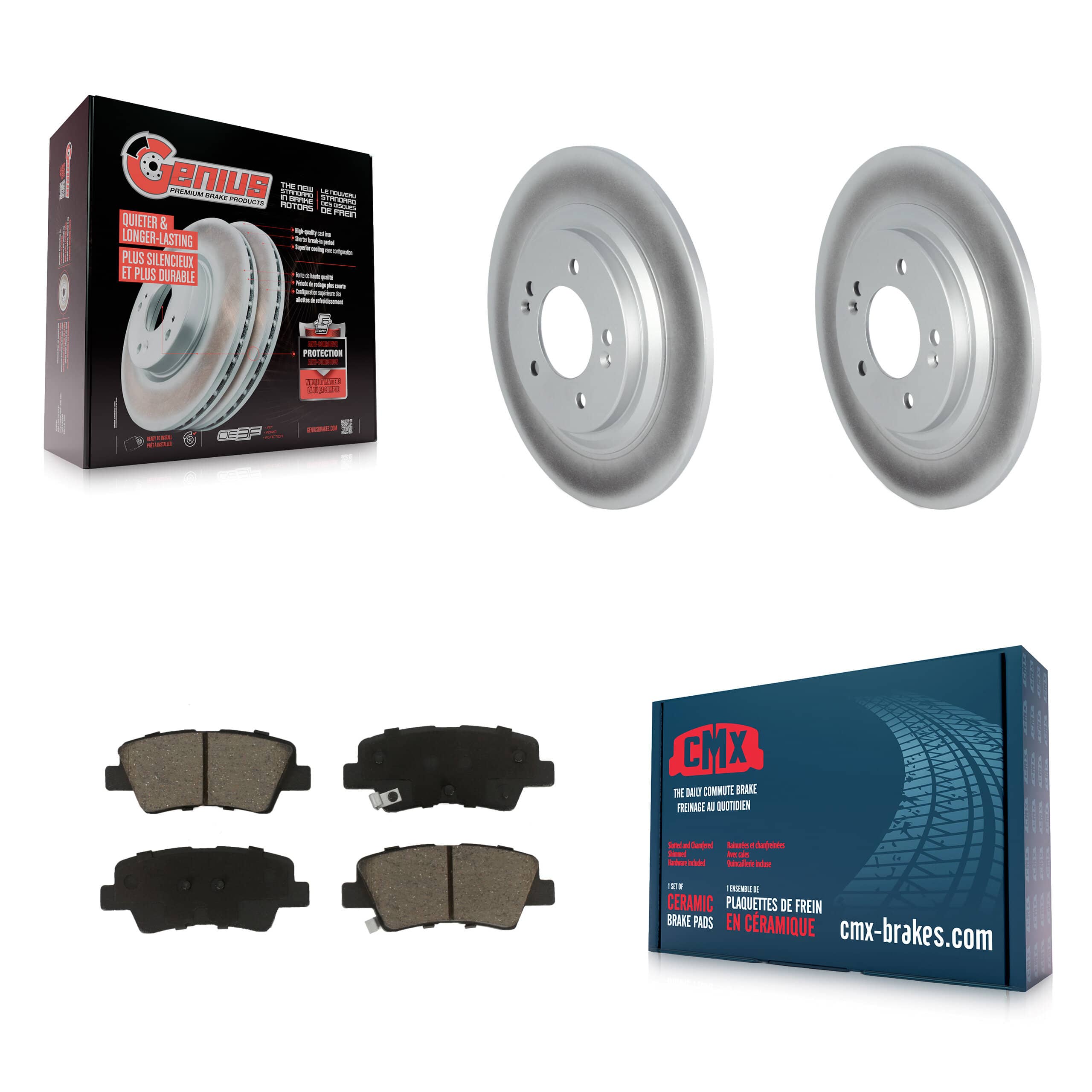 Transit Auto - KGC-102423 - Rear Disc Brake Kits