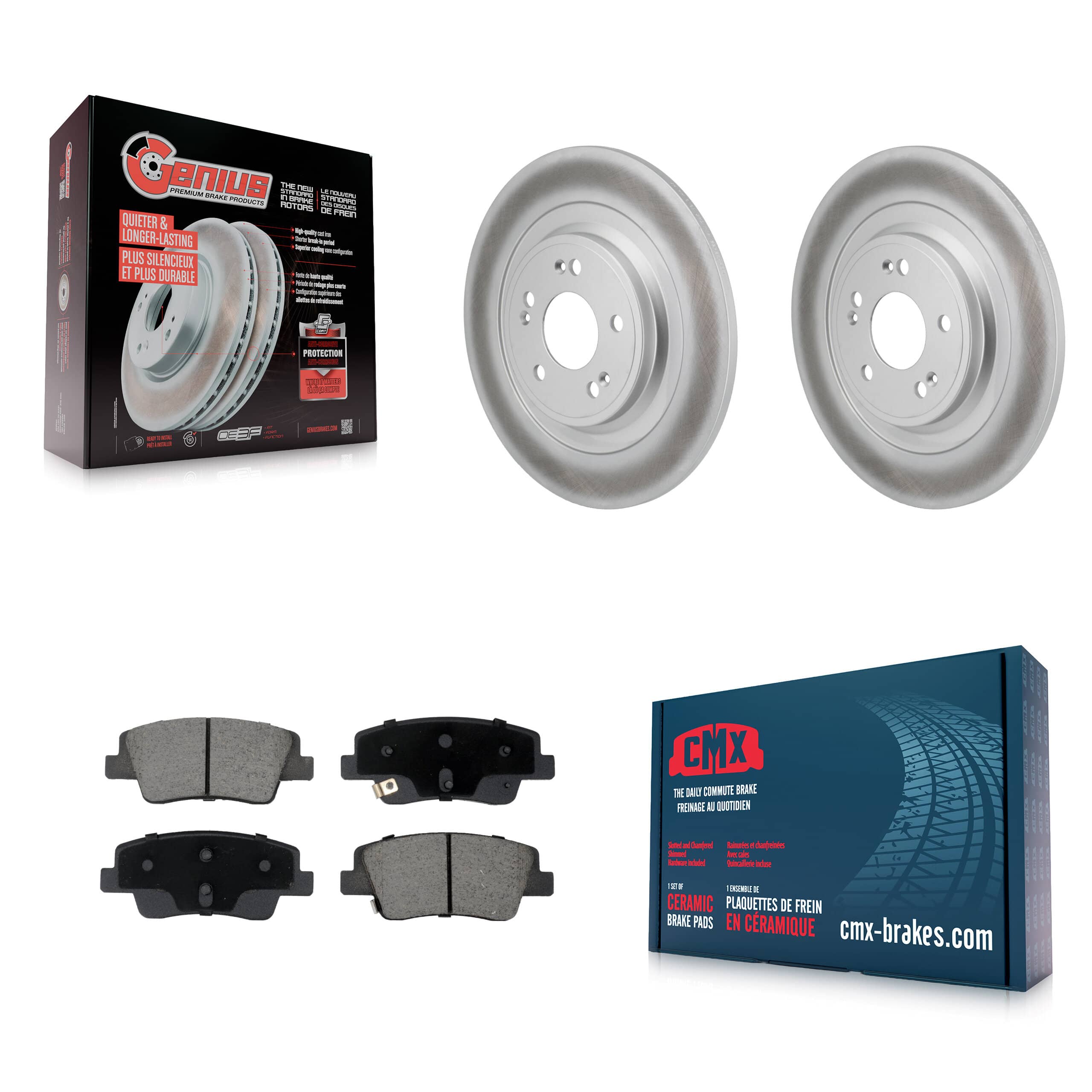Transit Auto - KGC-102838 - Rear Disc Brake Kits