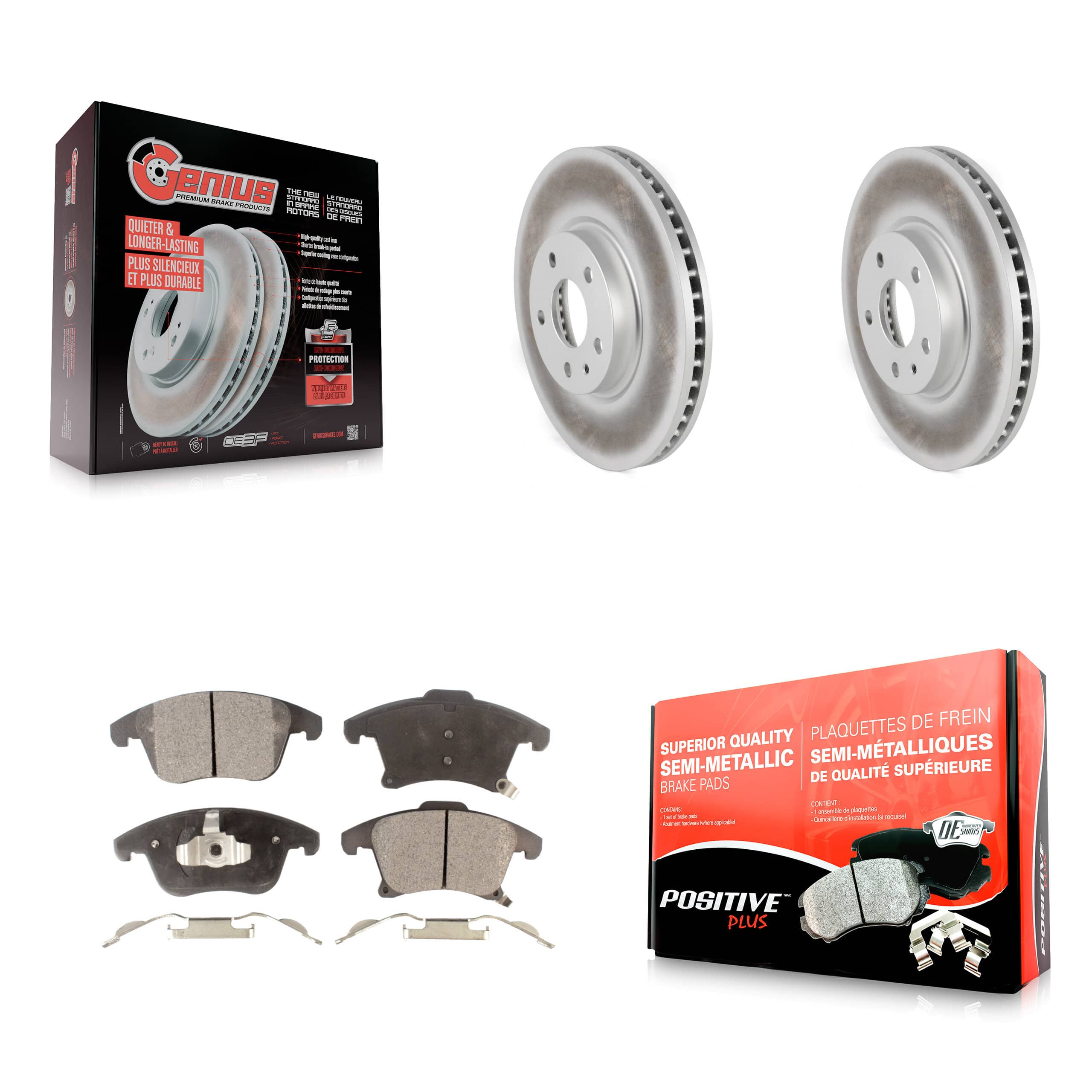 Transit Auto - KGF-100124 - Front Disc Brake Kits