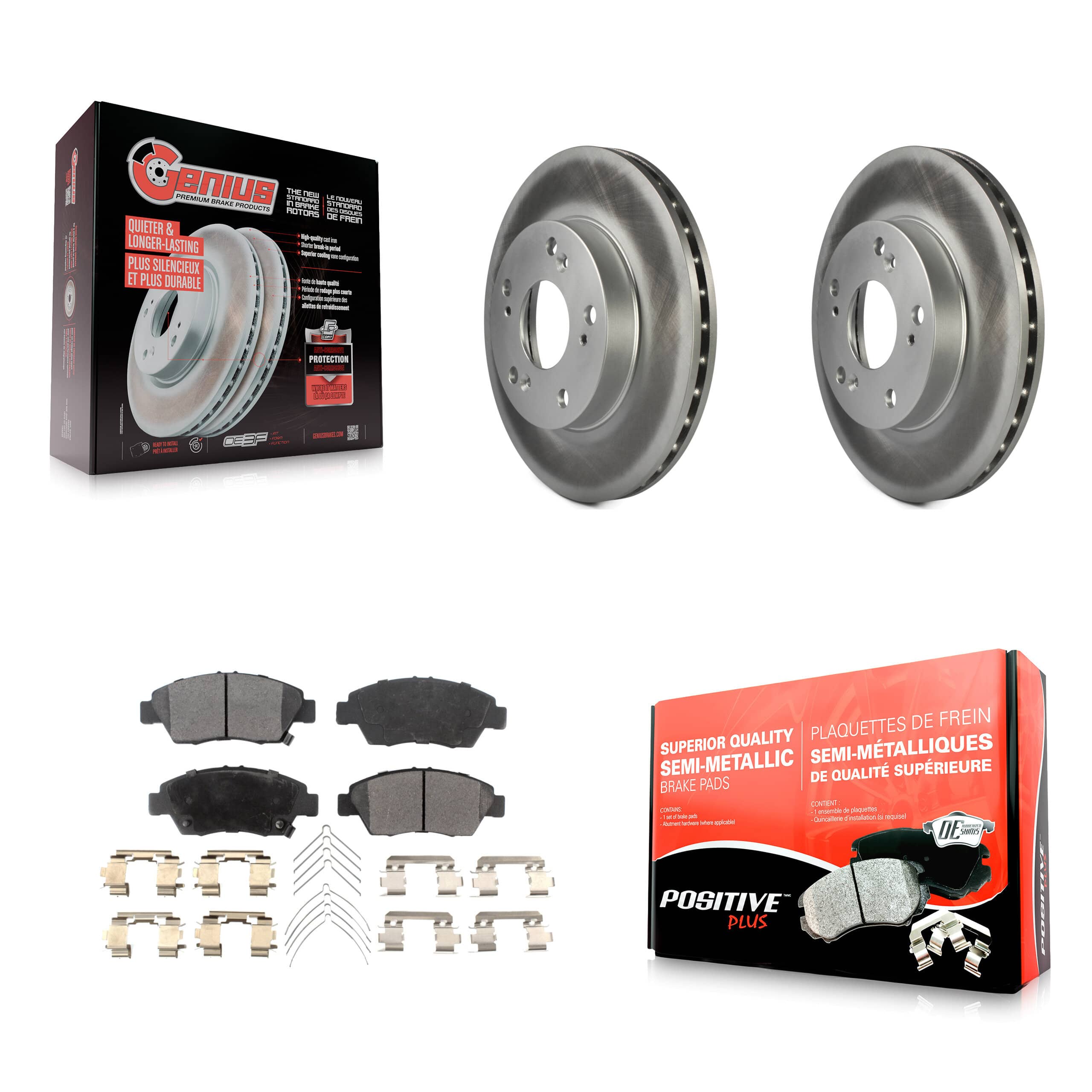 Transit Auto - KGF-100252 - Front Disc Brake Kits