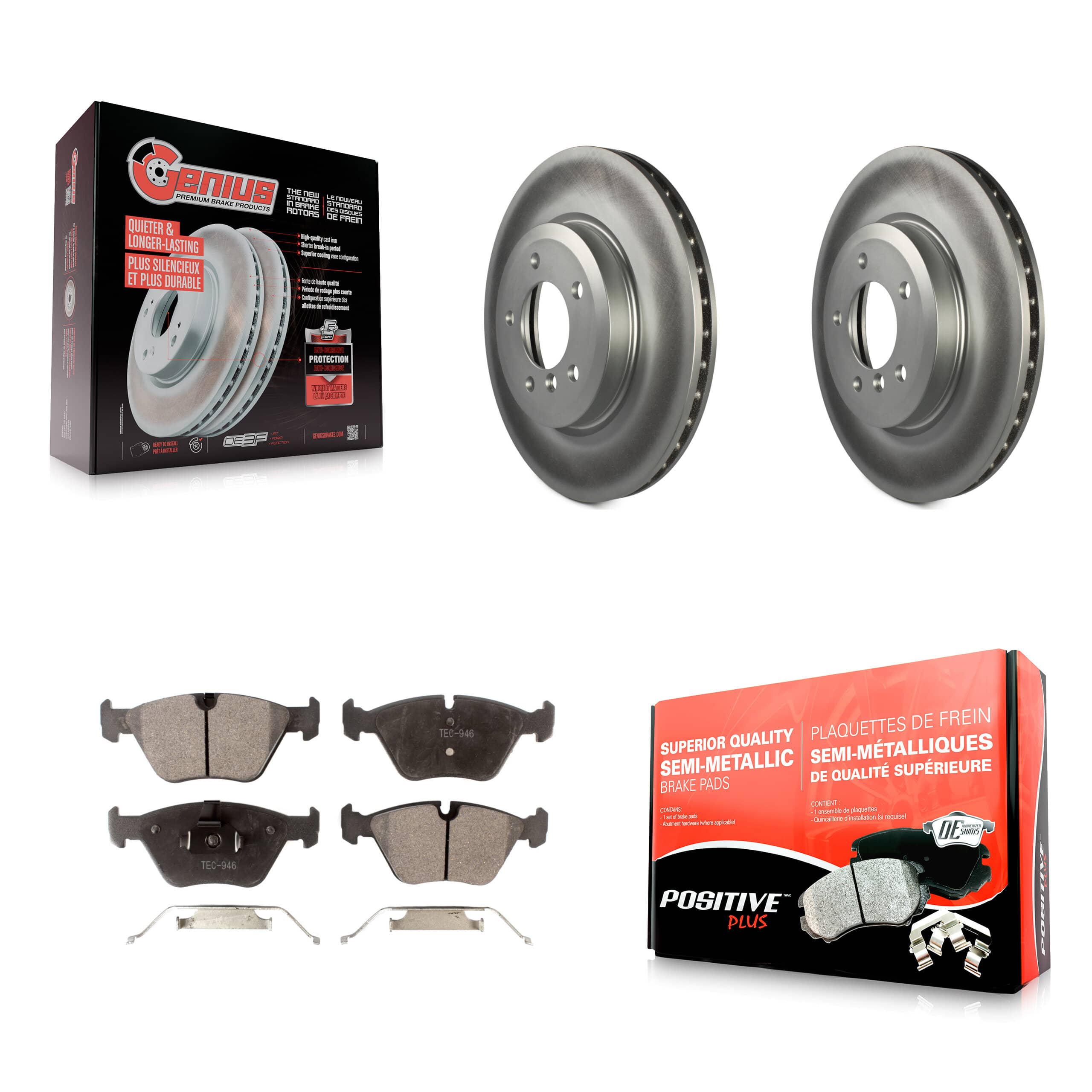 Transit Auto - KGF-100266 - Front Disc Brake Kits