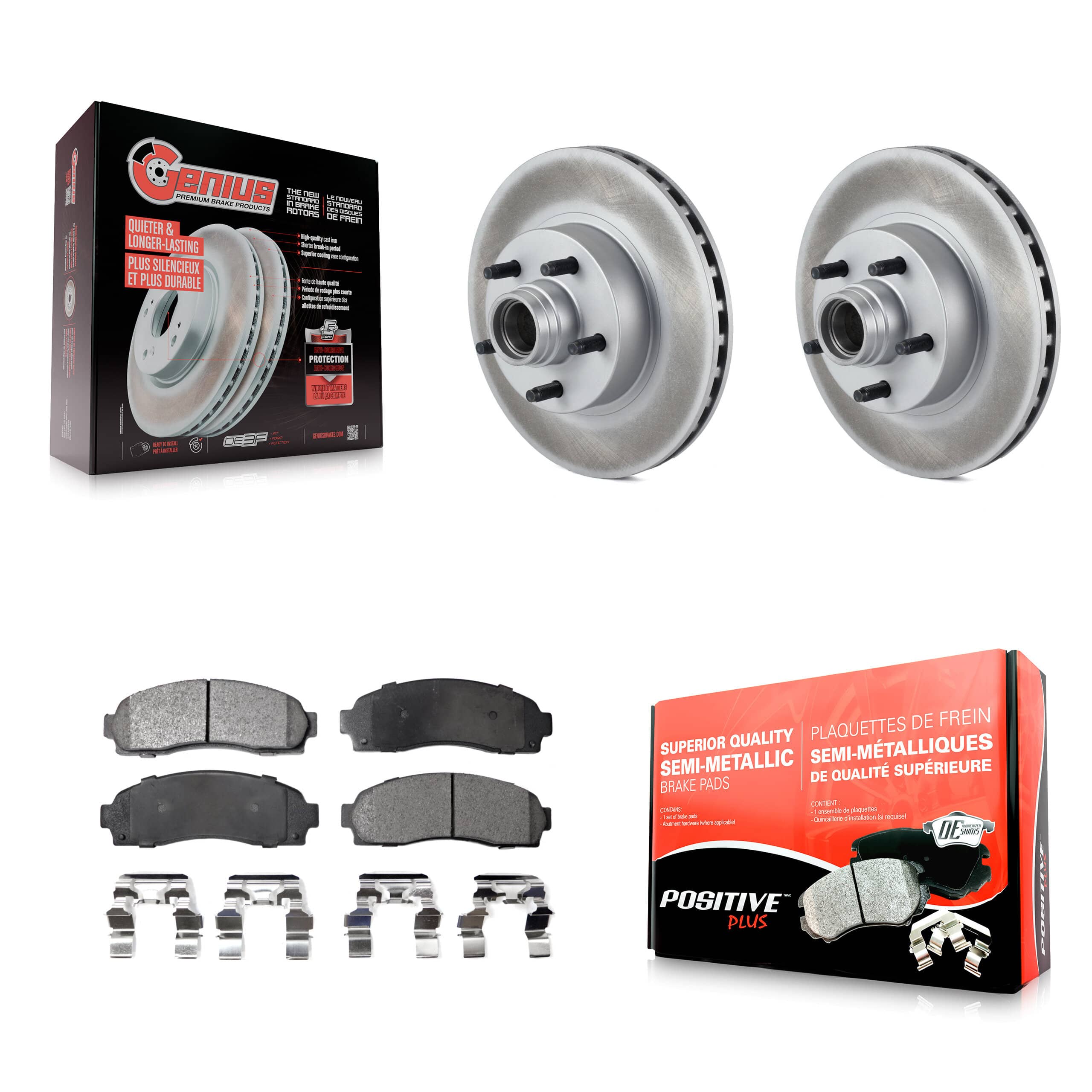 Transit Auto - KGF-100533 - Front Disc Brake Kits