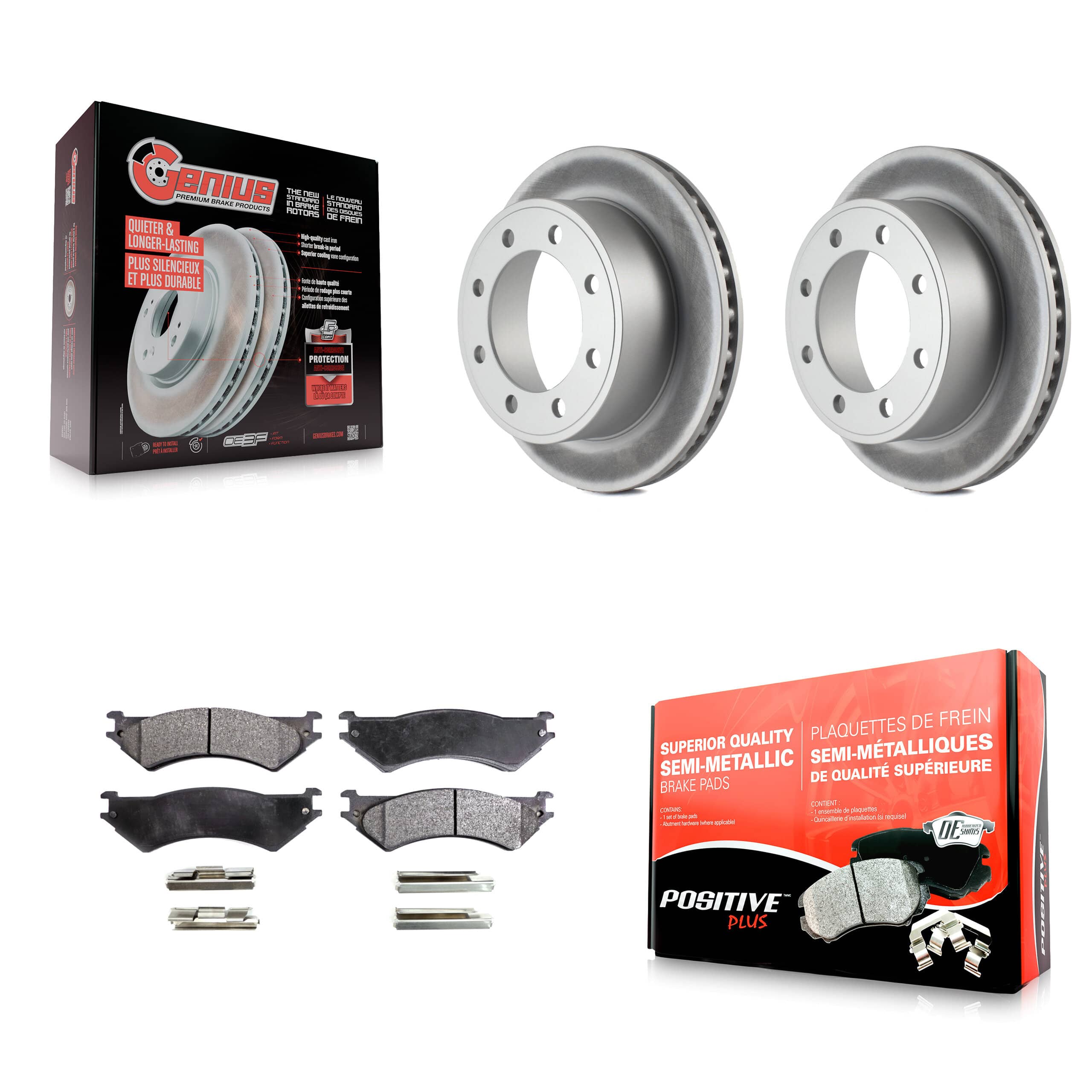 Transit Auto - KGF-101253 - Rear Disc Brake Kits