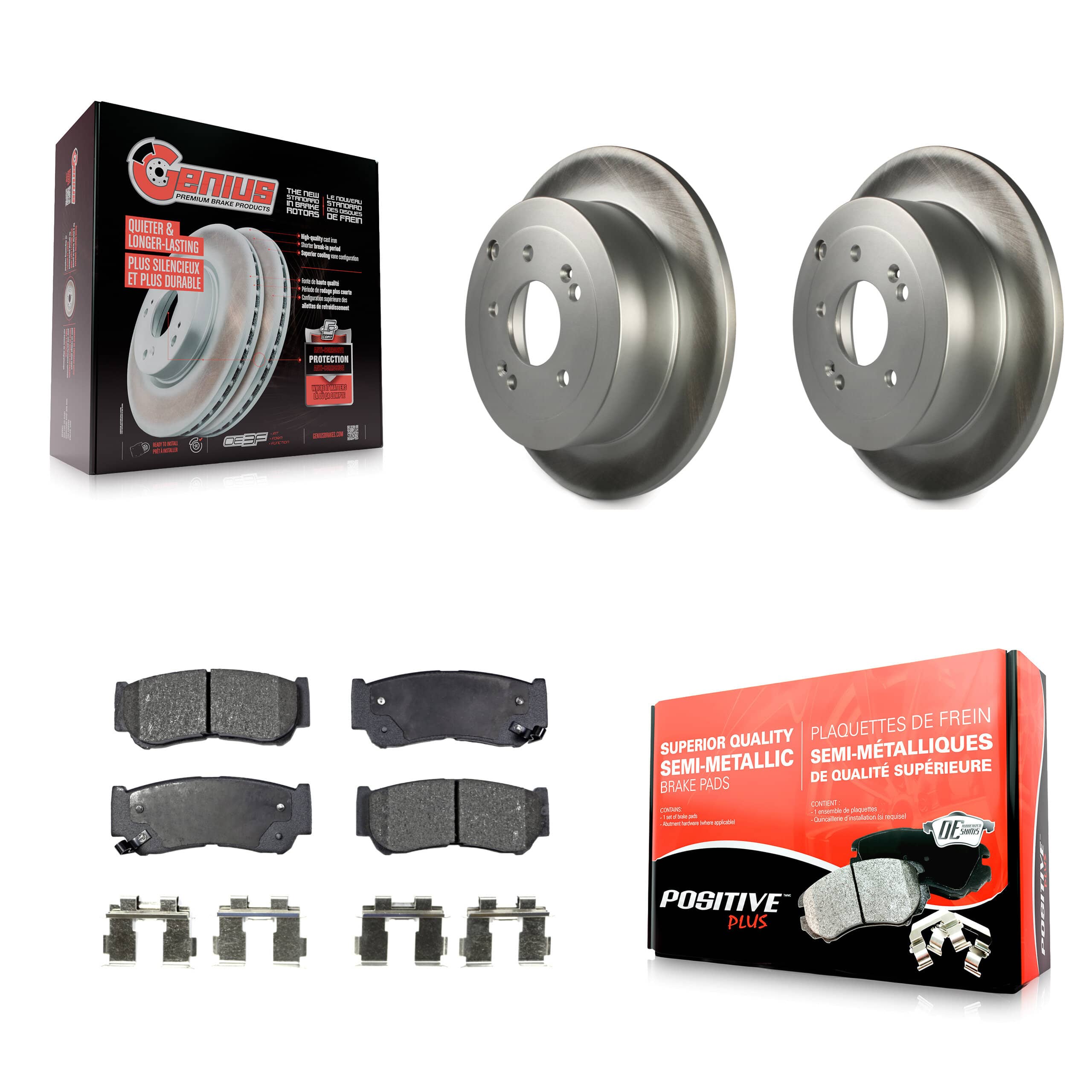 Transit Auto - KGF-101444 - Rear Disc Brake Kits