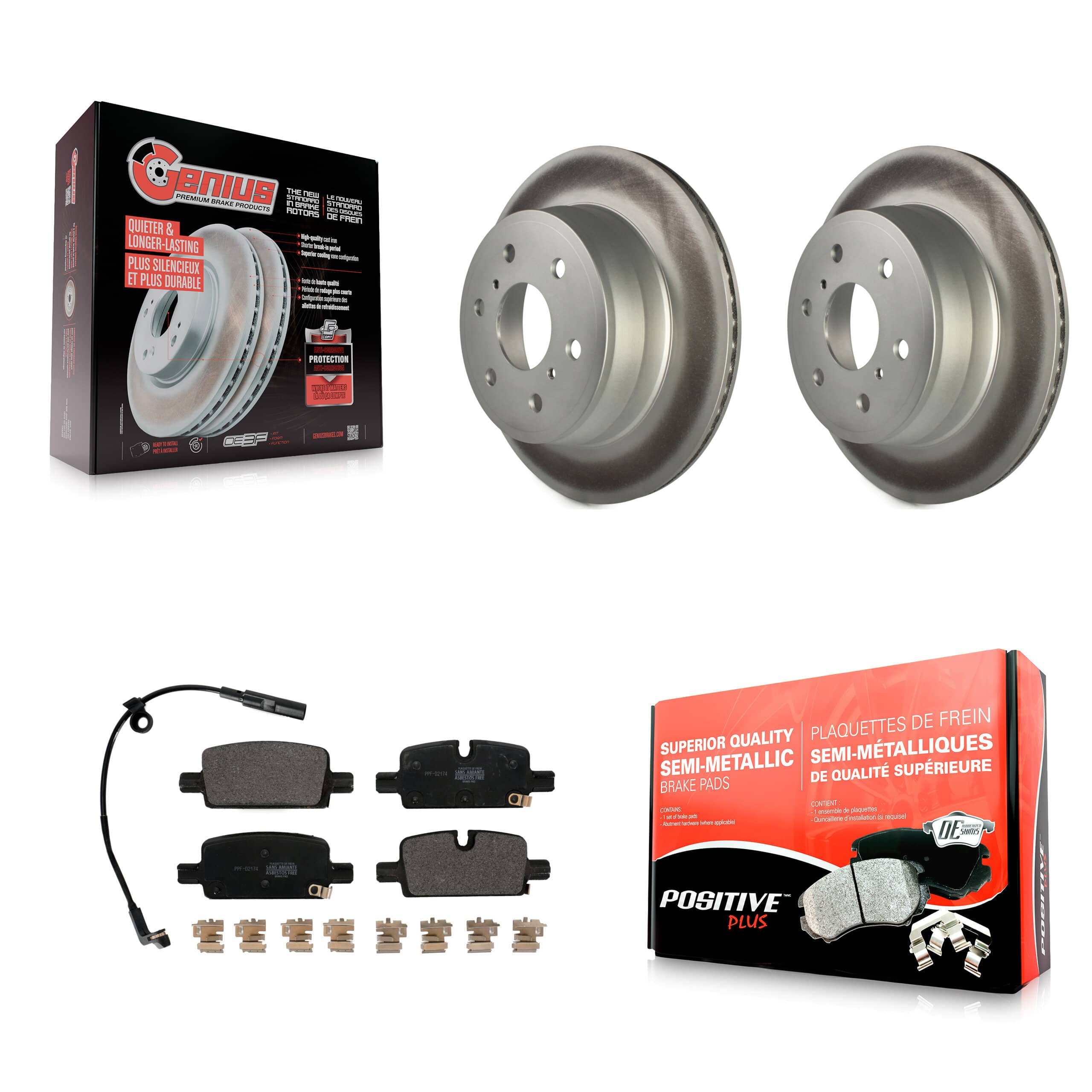 Transit Auto - KGF-102641 - Rear Disc Brake Kits