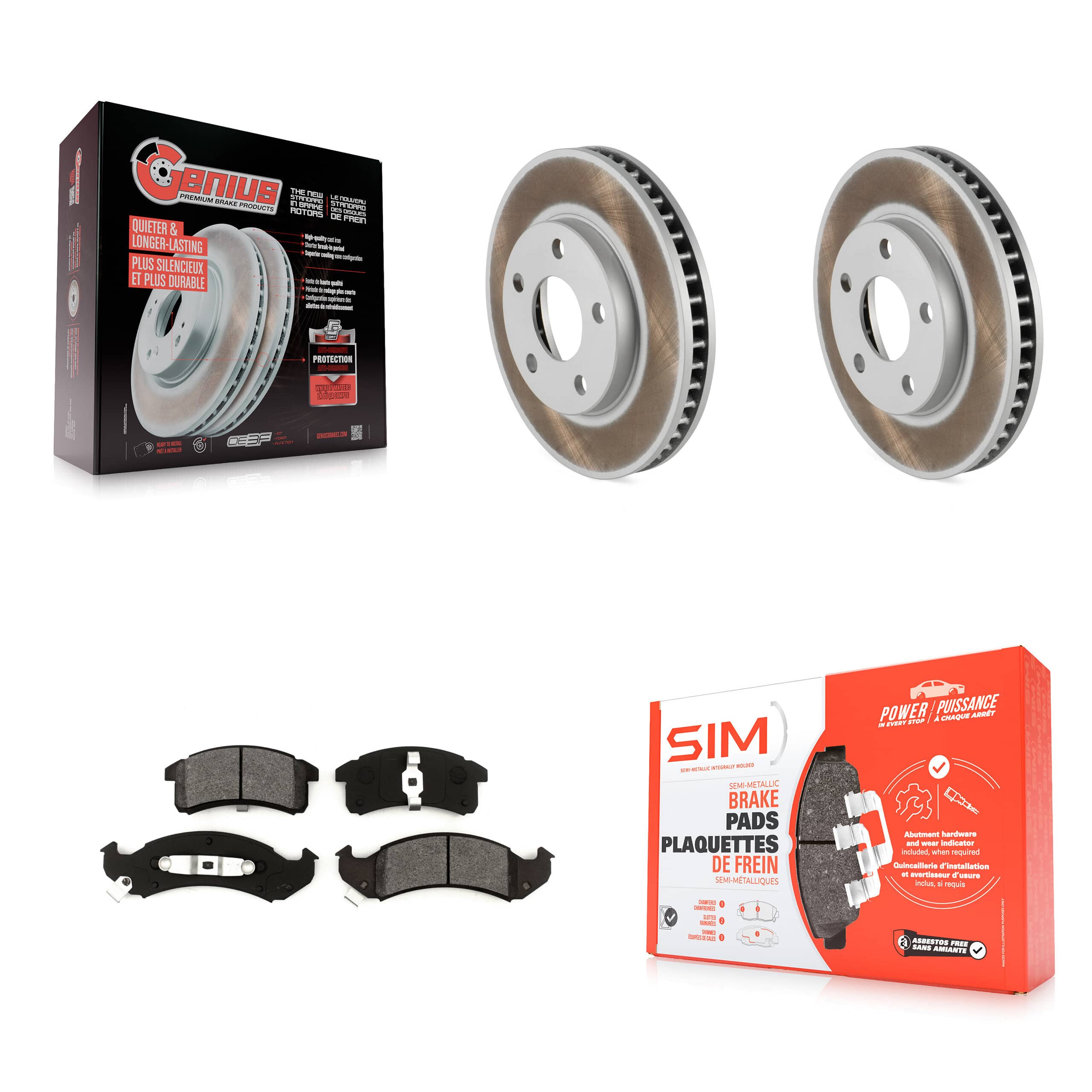 Transit Auto - KGS-100006 - Front Disc Brake Kits