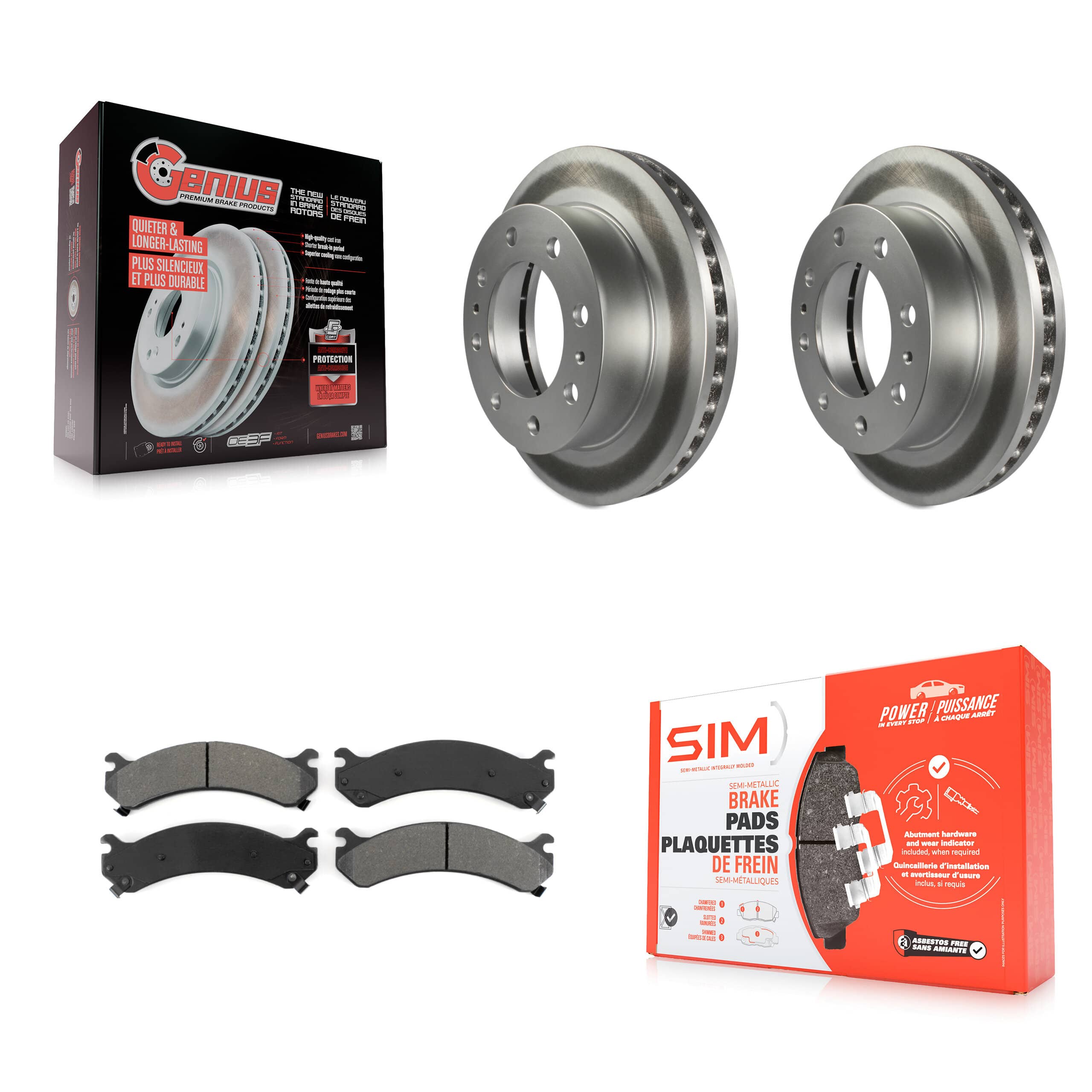 Transit Auto - KGS-100014 - Front Disc Brake Kits