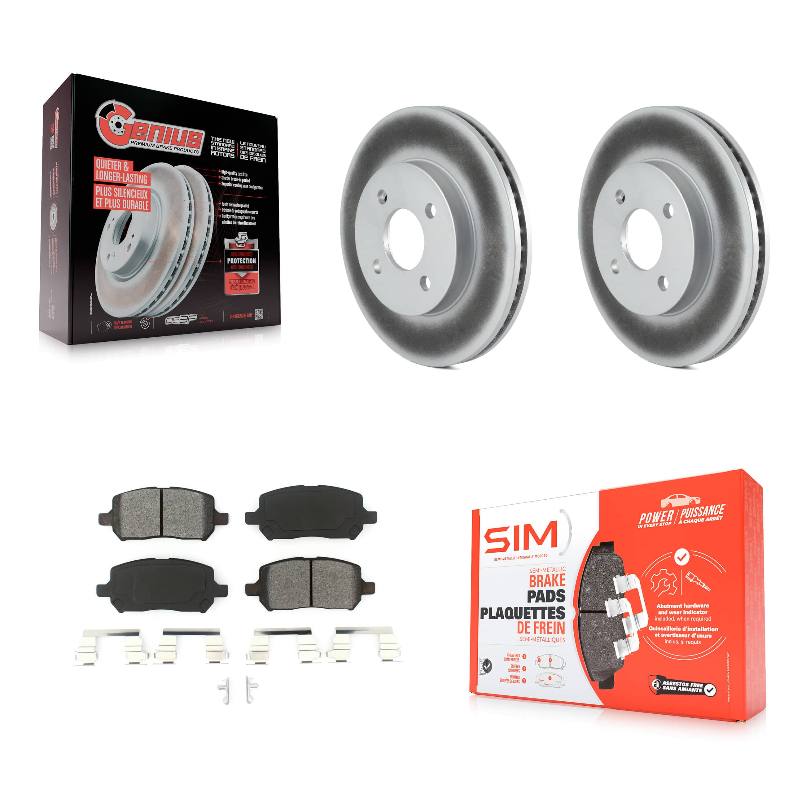 Transit Auto - KGS-100024 - Front Disc Brake Kits