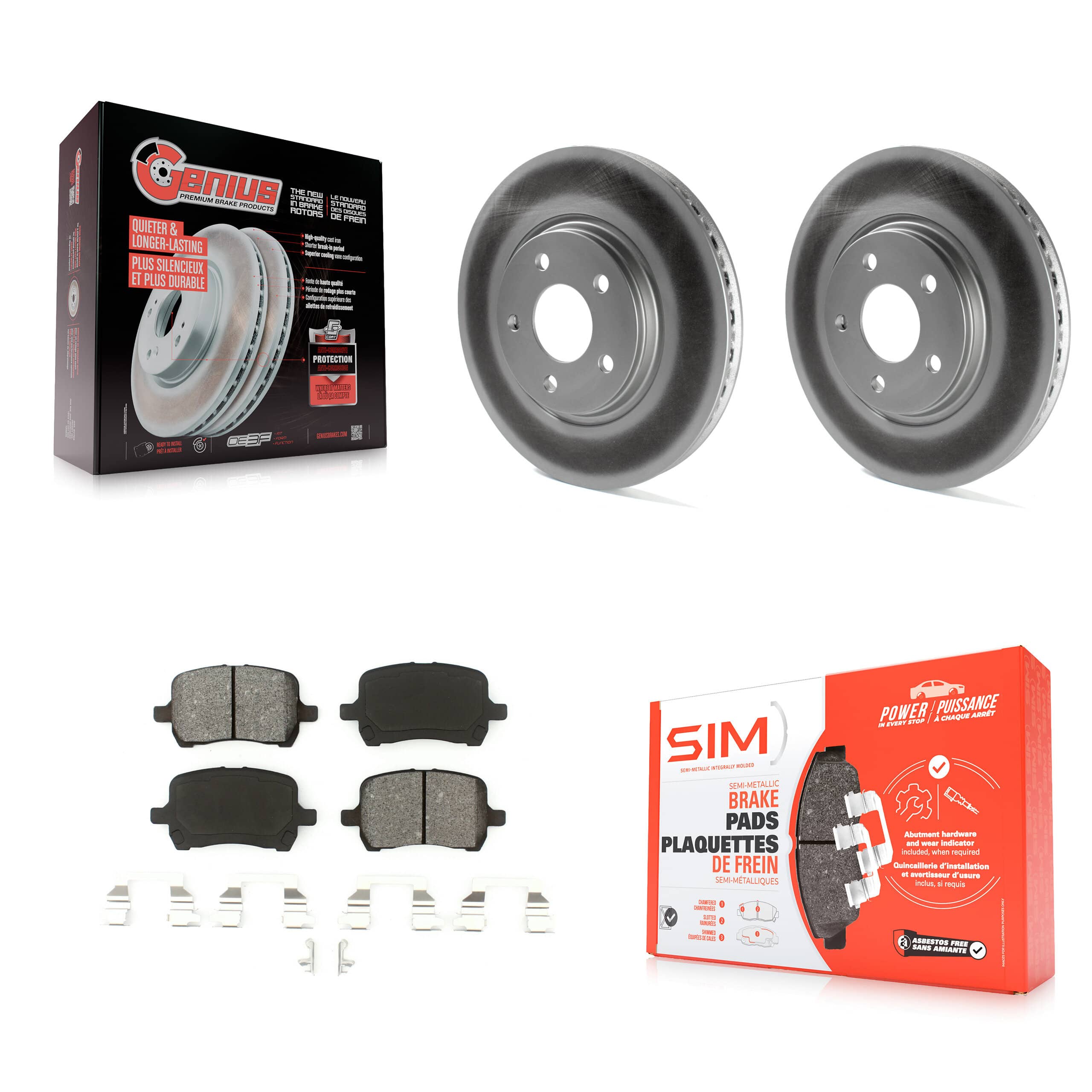 Transit Auto - KGS-100026 - Front Disc Brake Kits