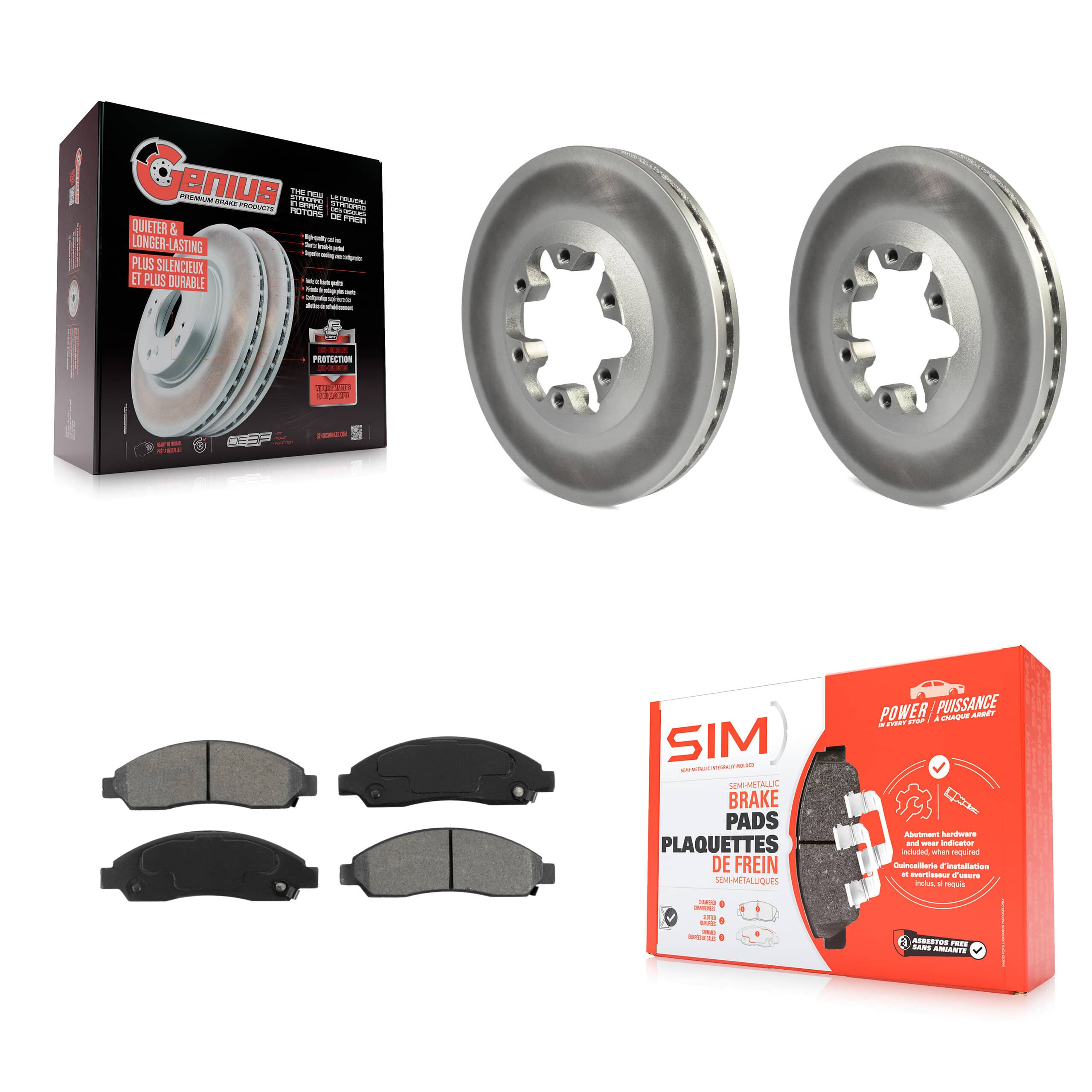 Transit Auto - KGS-100031 - Front Disc Brake Kits
