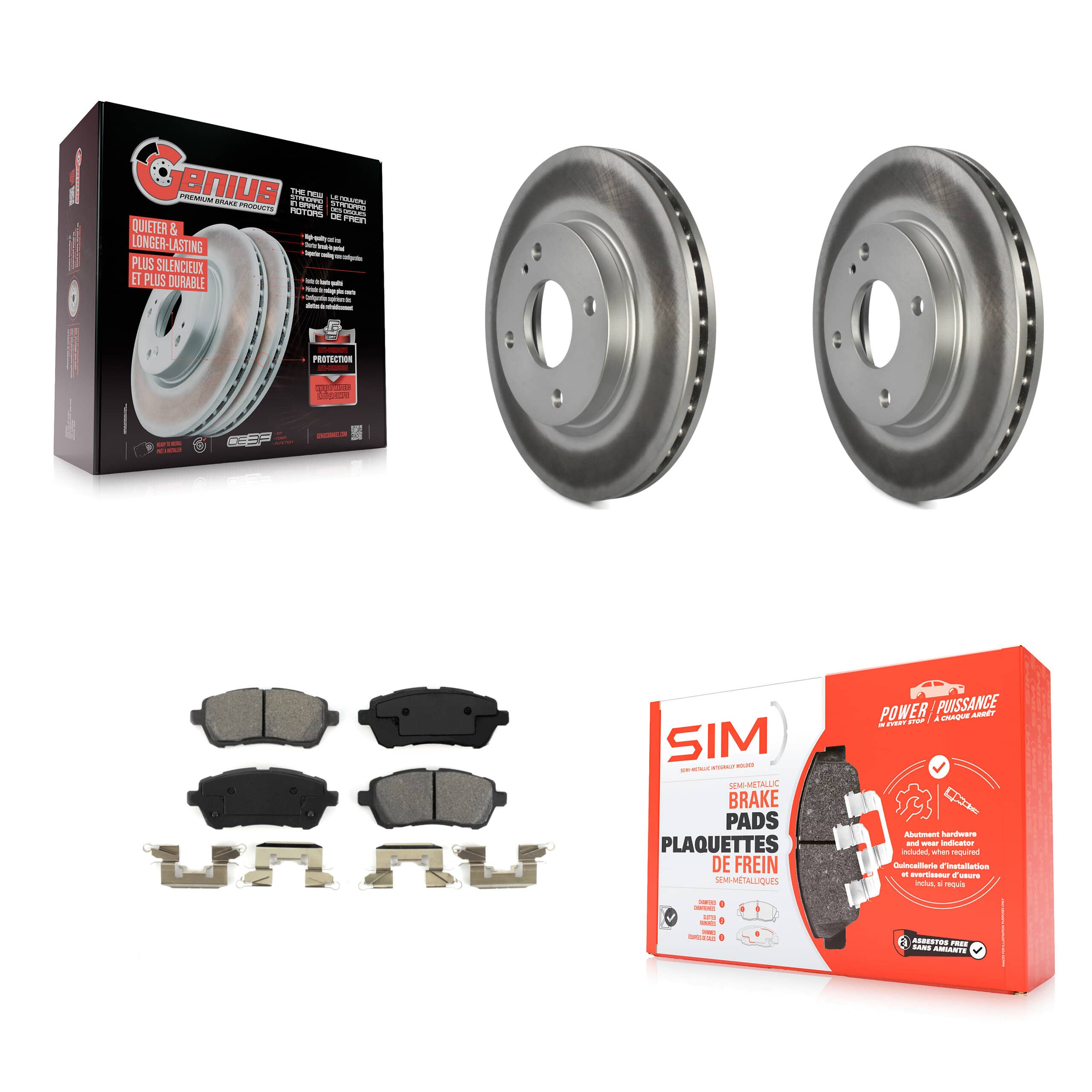 Transit Auto - KGS-100119 - Front Disc Brake Kits