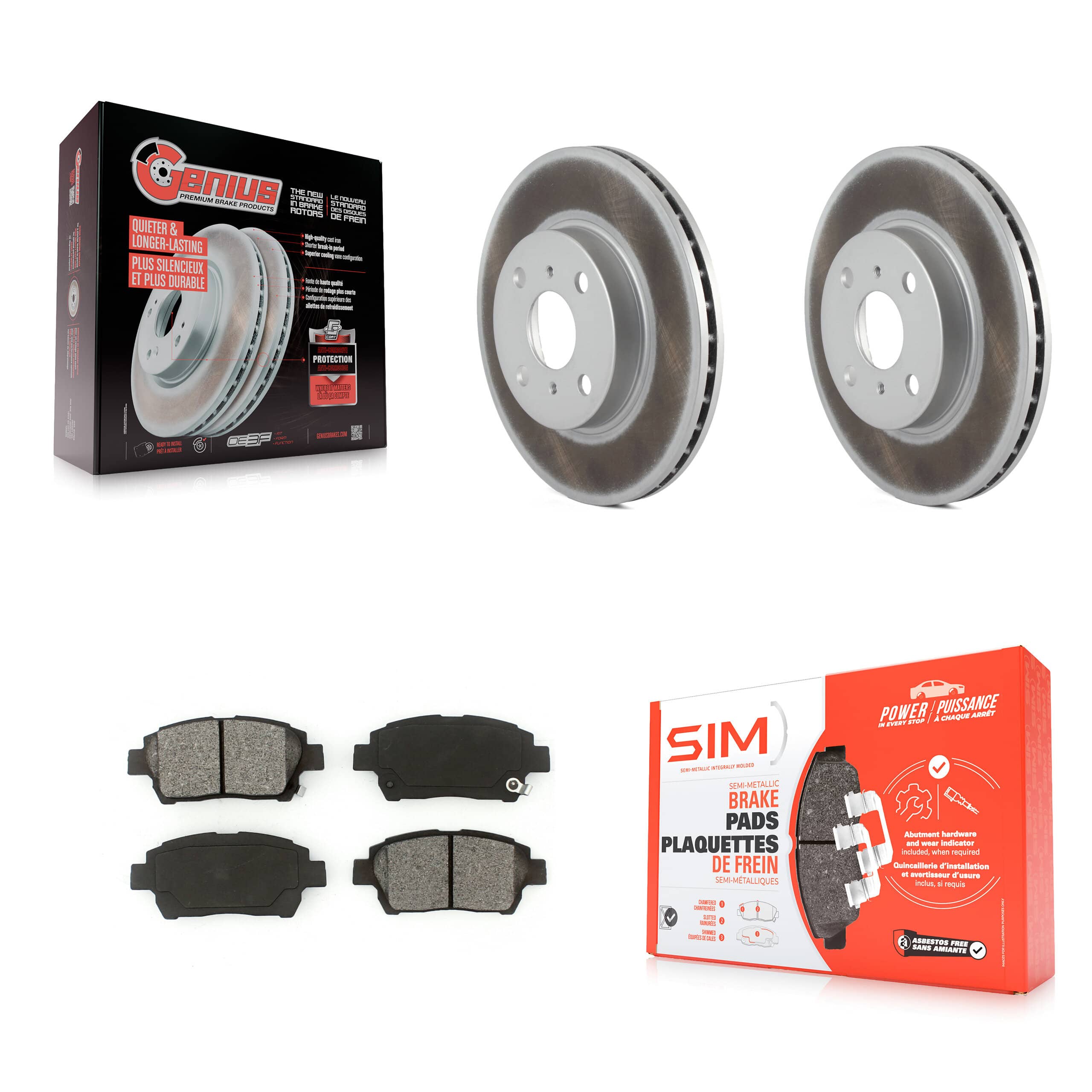 Transit Auto - KGS-100192 - Front Disc Brake Kits