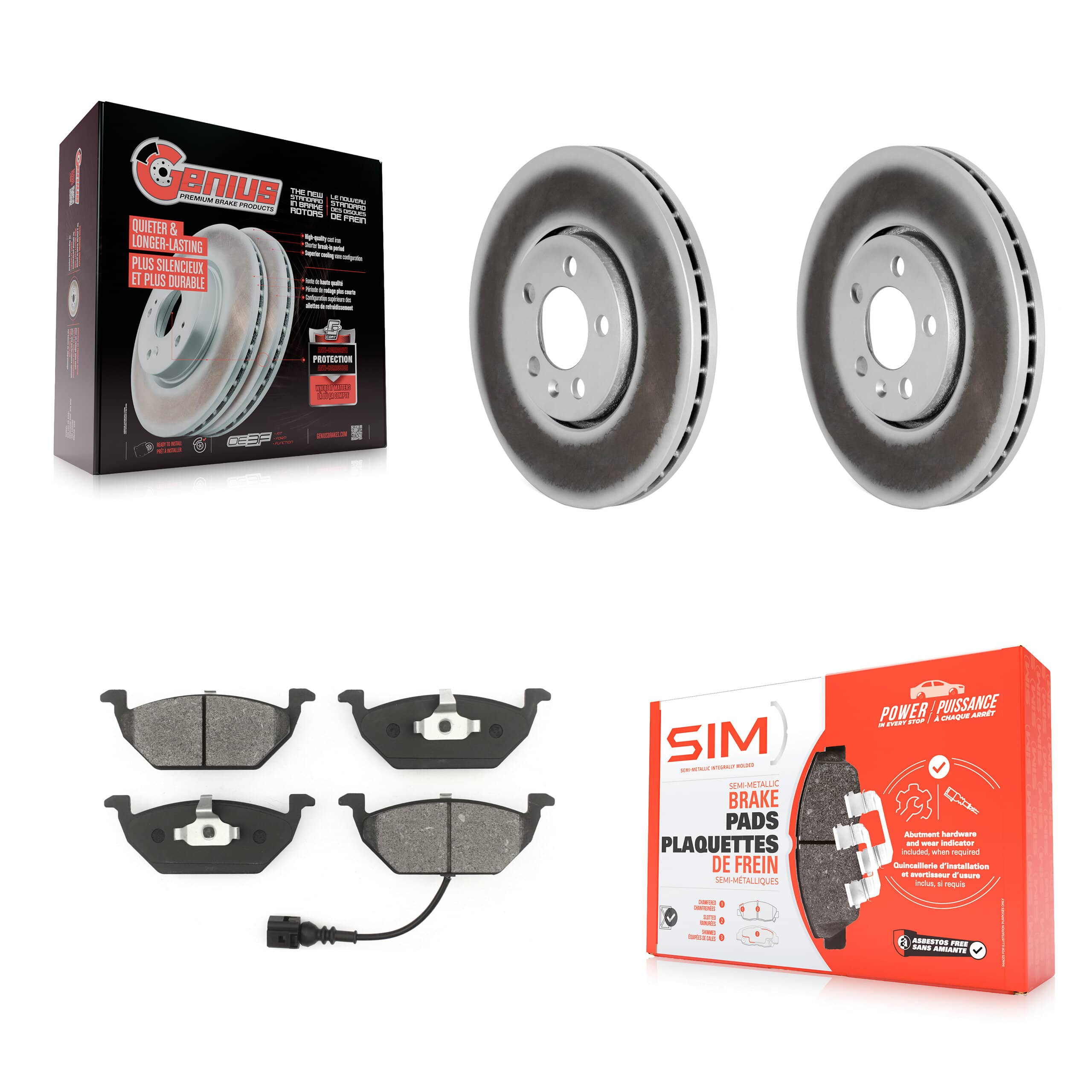 Transit Auto - KGS-100223 - Front Disc Brake Kits