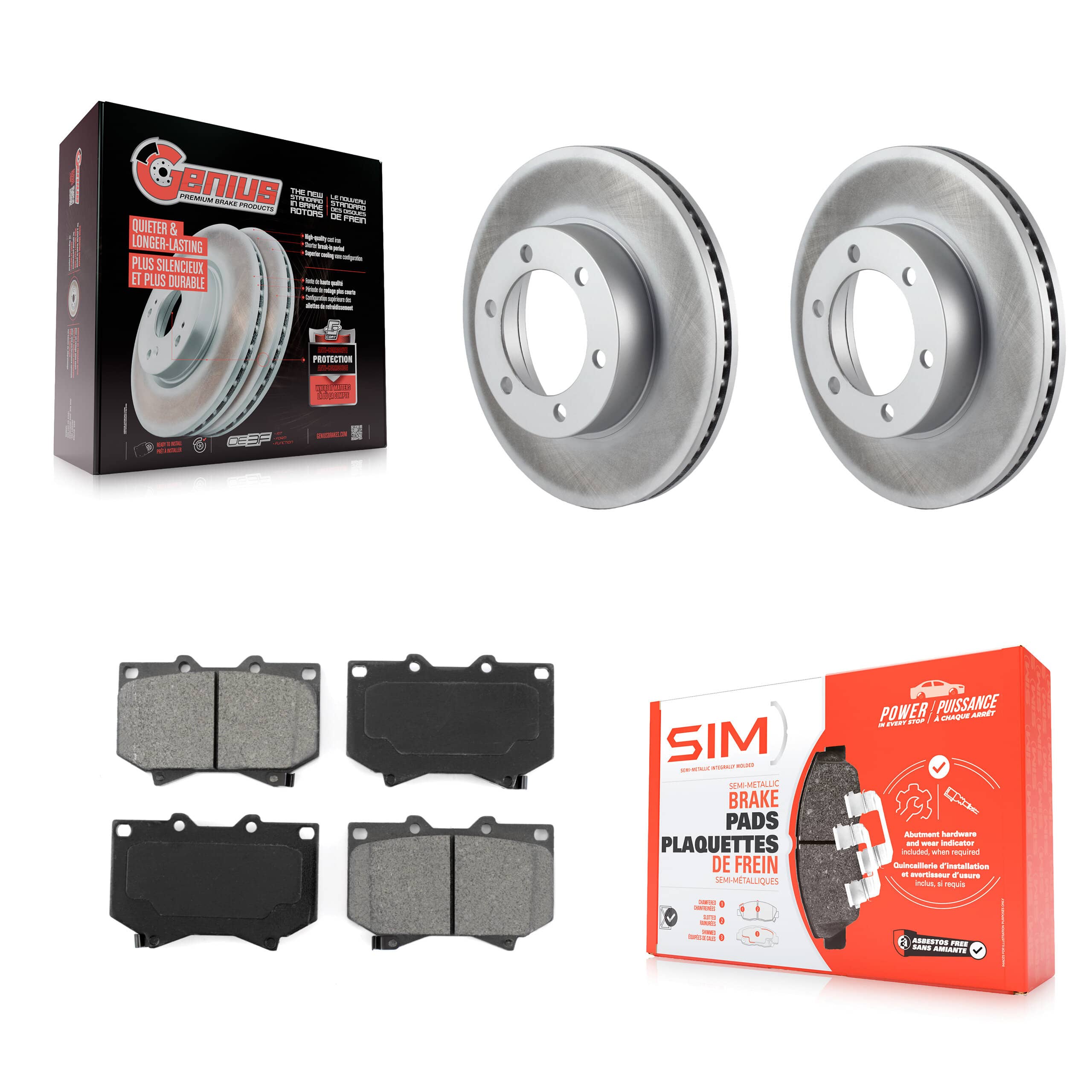 Transit Auto - KGS-100232 - Front Disc Brake Kits