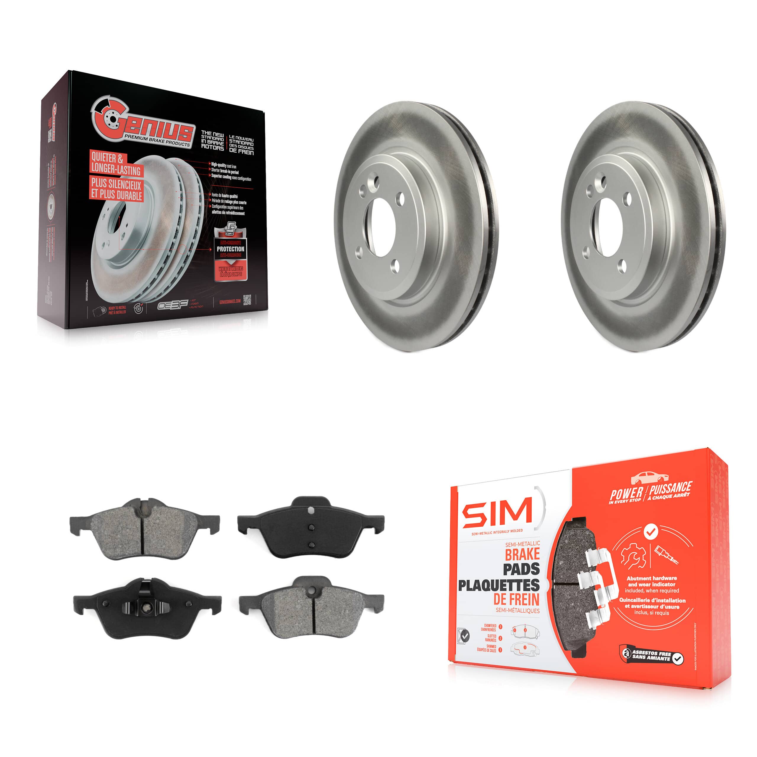 Transit Auto - KGS-100284 - Front Disc Brake Kits