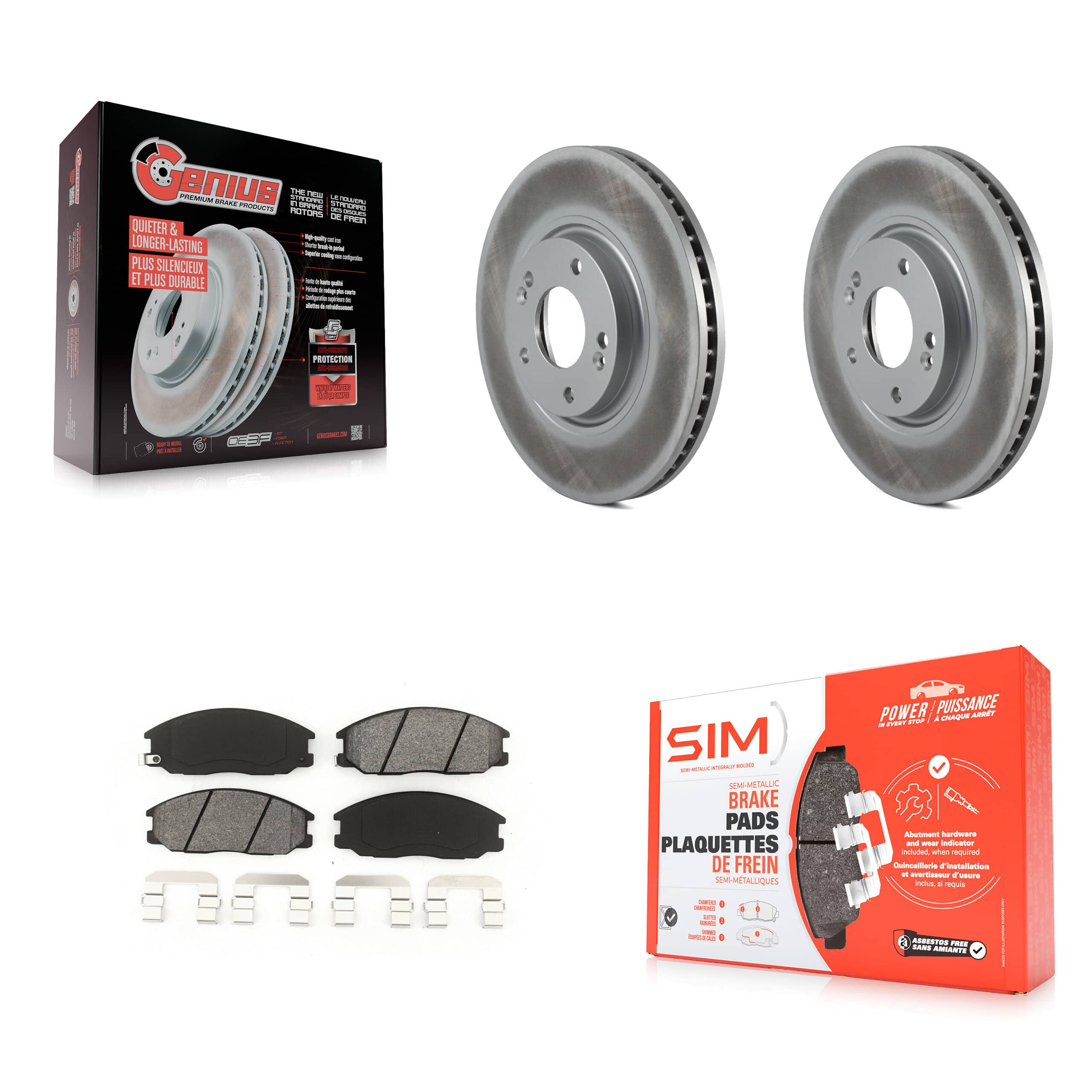 Transit Auto - KGS-100297 - Front Disc Brake Kits