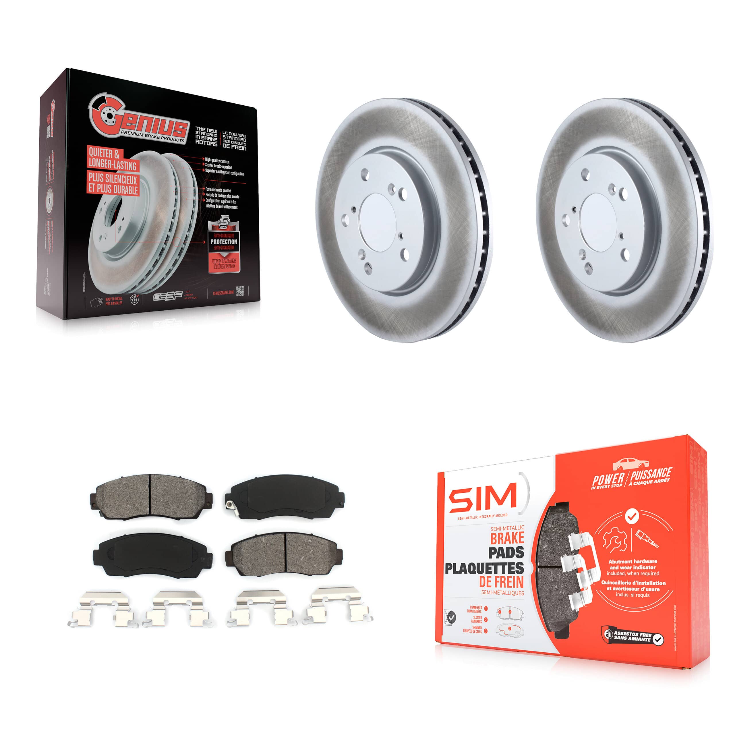 Transit Auto - KGS-100301 - Front Disc Brake Kits