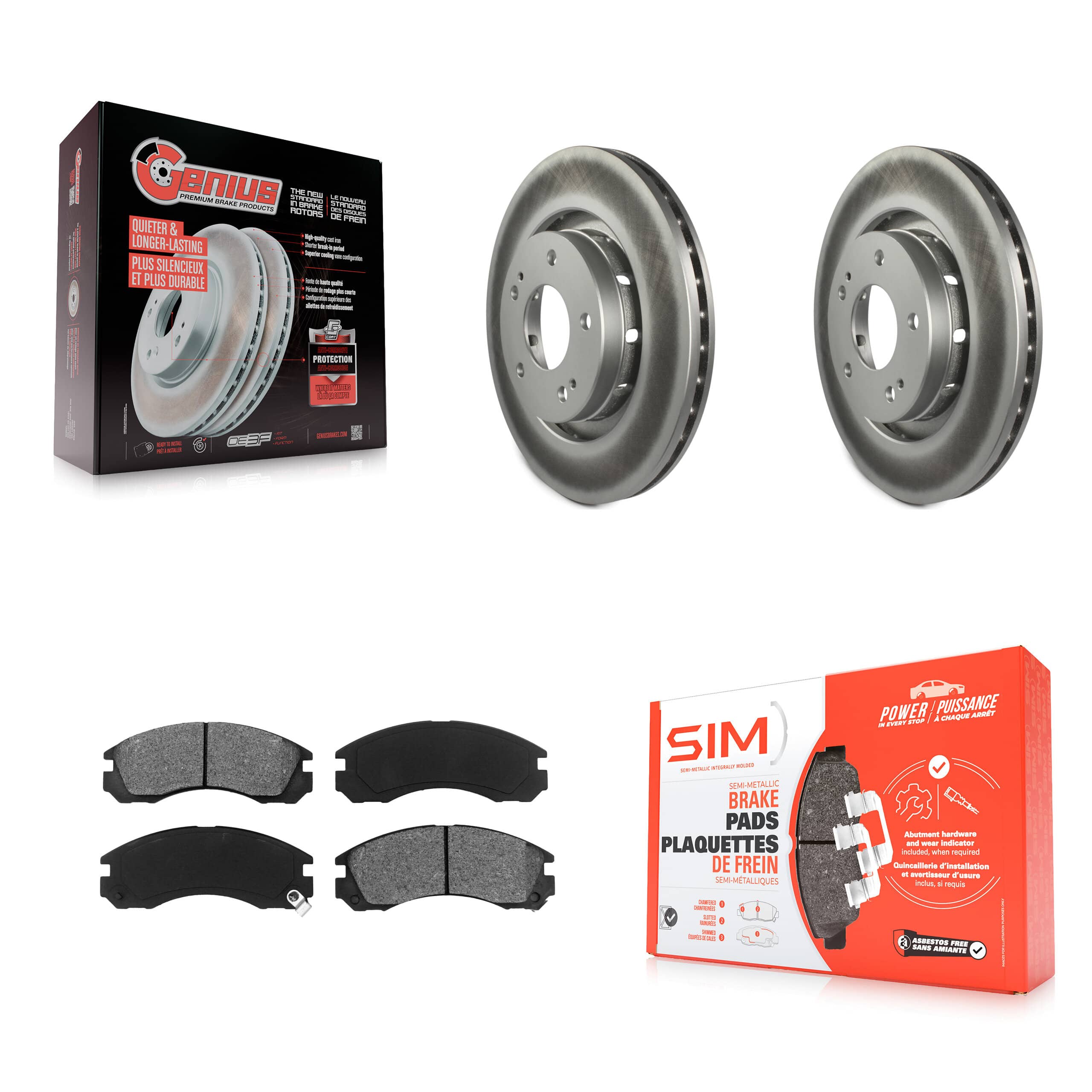 Transit Auto - KGS-100318 - Front Disc Brake Kits