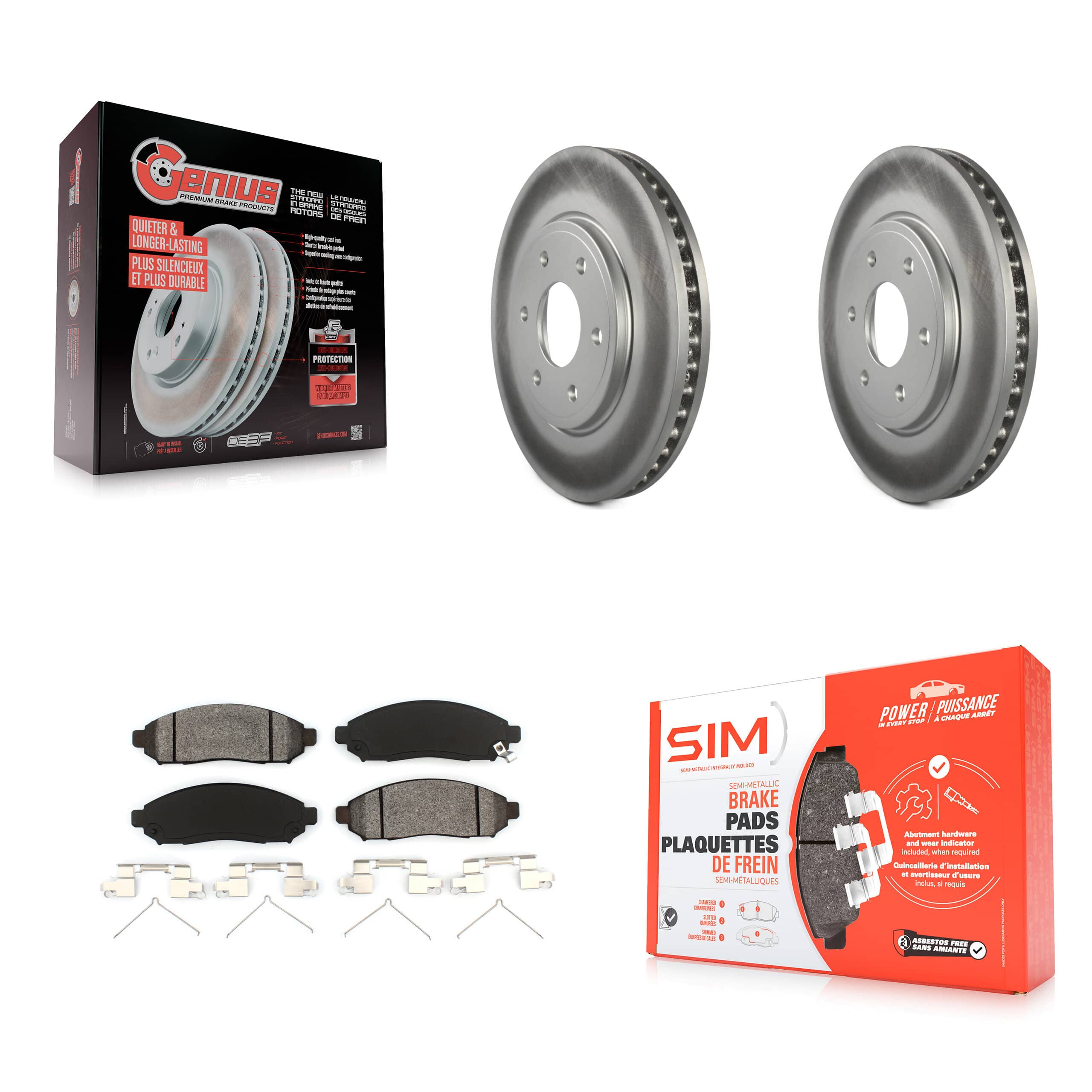 Transit Auto - KGS-100323 - Front Disc Brake Kits