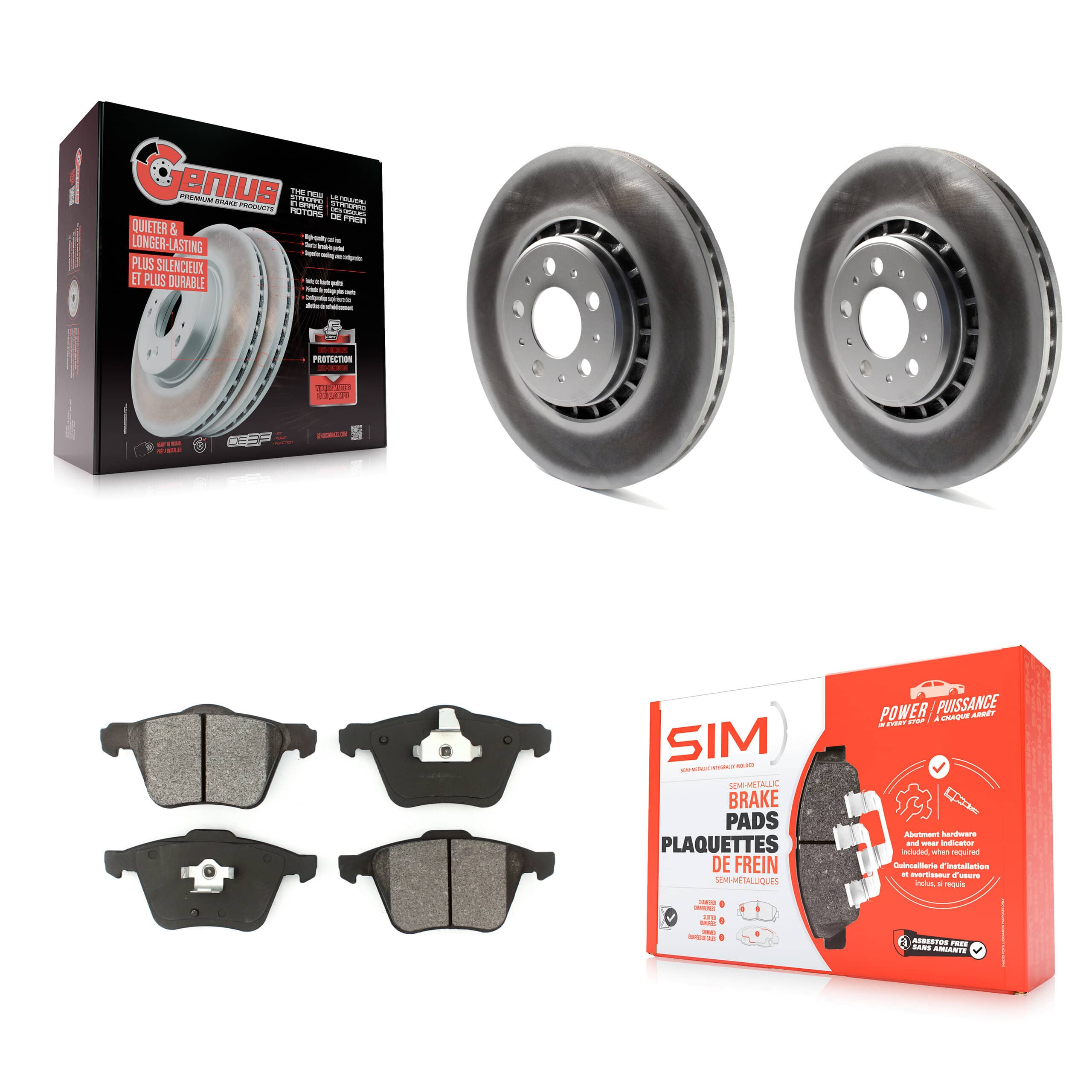 Transit Auto - KGS-100336 - Front Disc Brake Kits