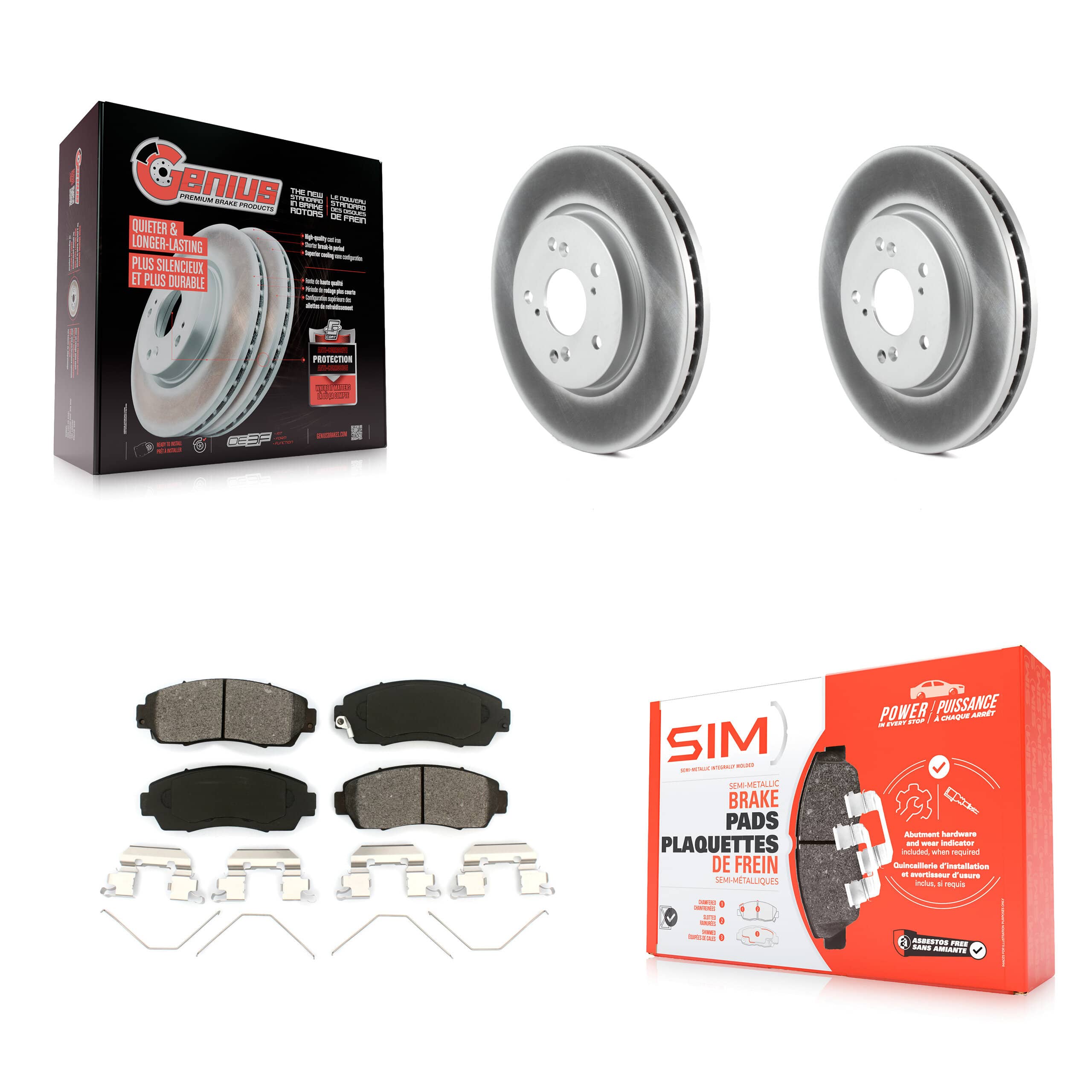 Transit Auto - KGS-100367 - Front Disc Brake Kits