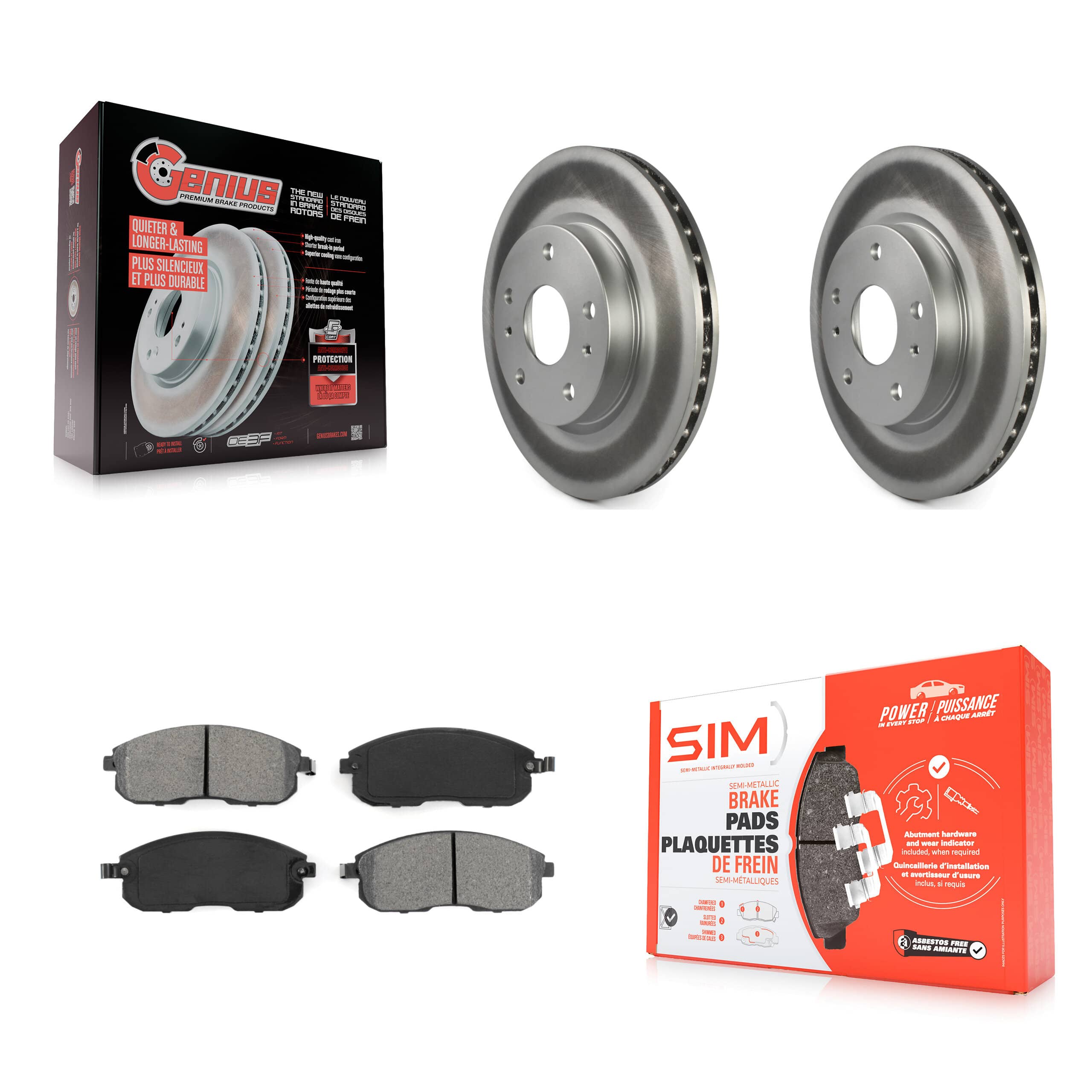 Transit Auto - KGS-100394 - Front Disc Brake Kits