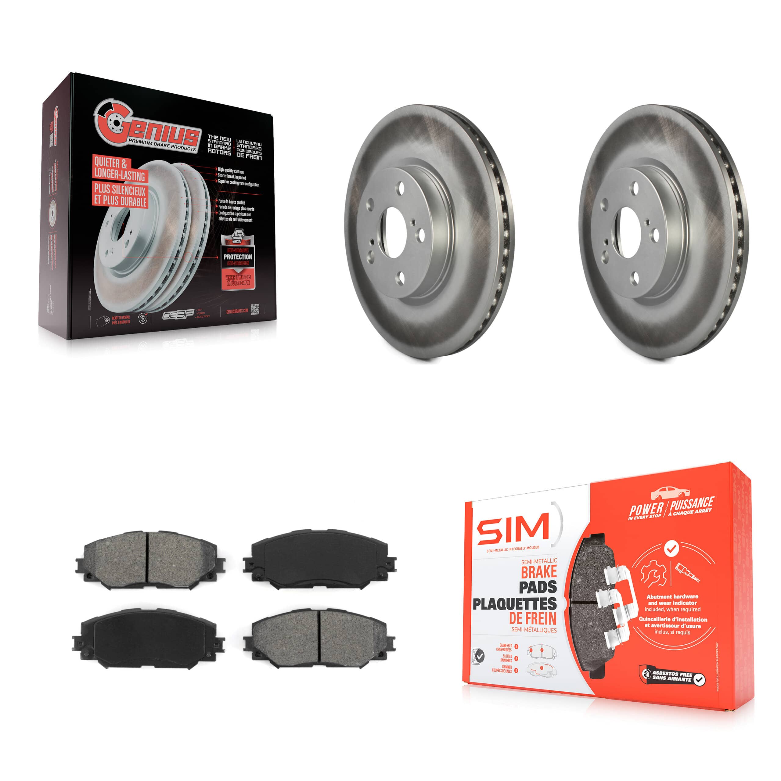 Transit Auto - KGS-100396 - Front Disc Brake Kits