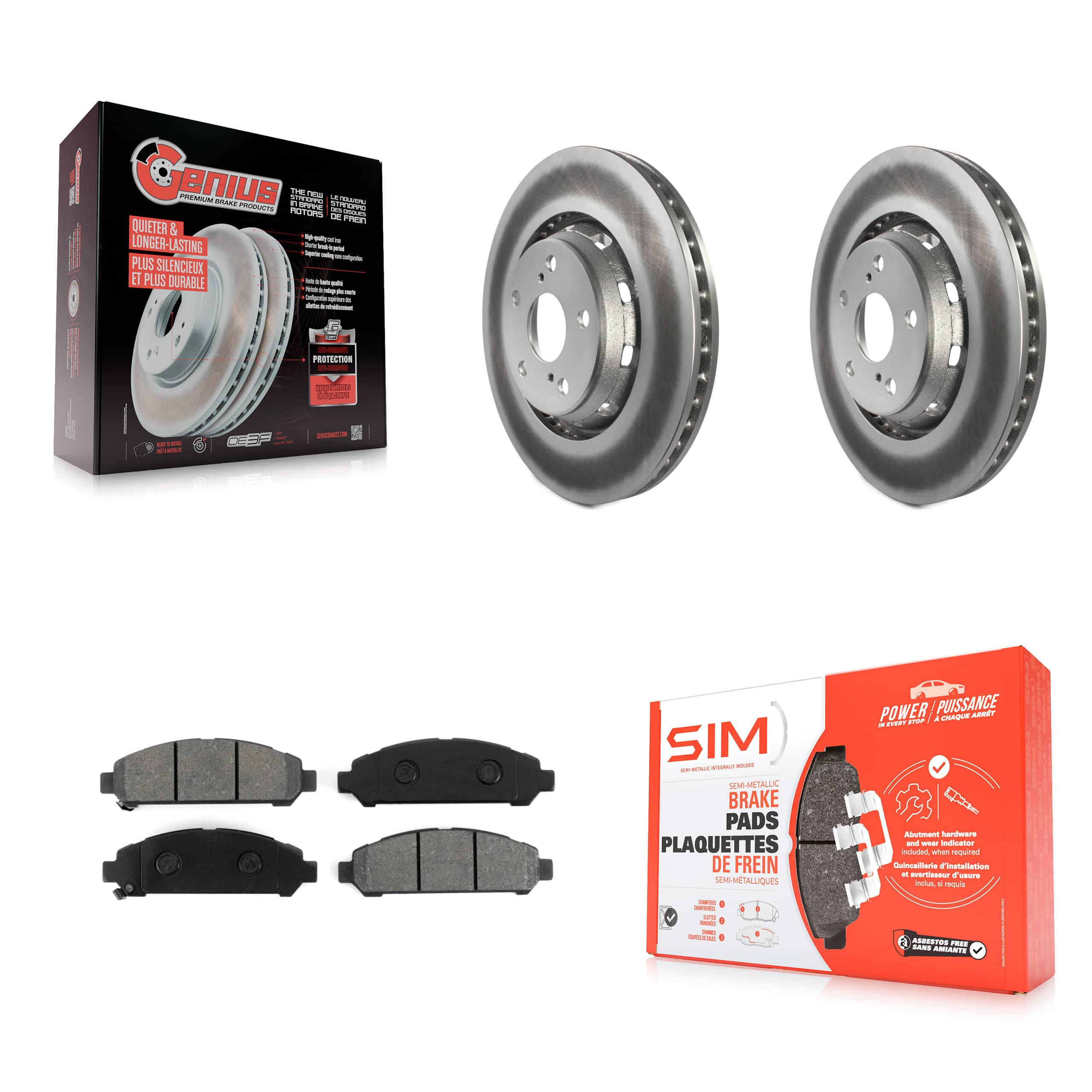 Transit Auto - KGS-100422 - Front Disc Brake Kits