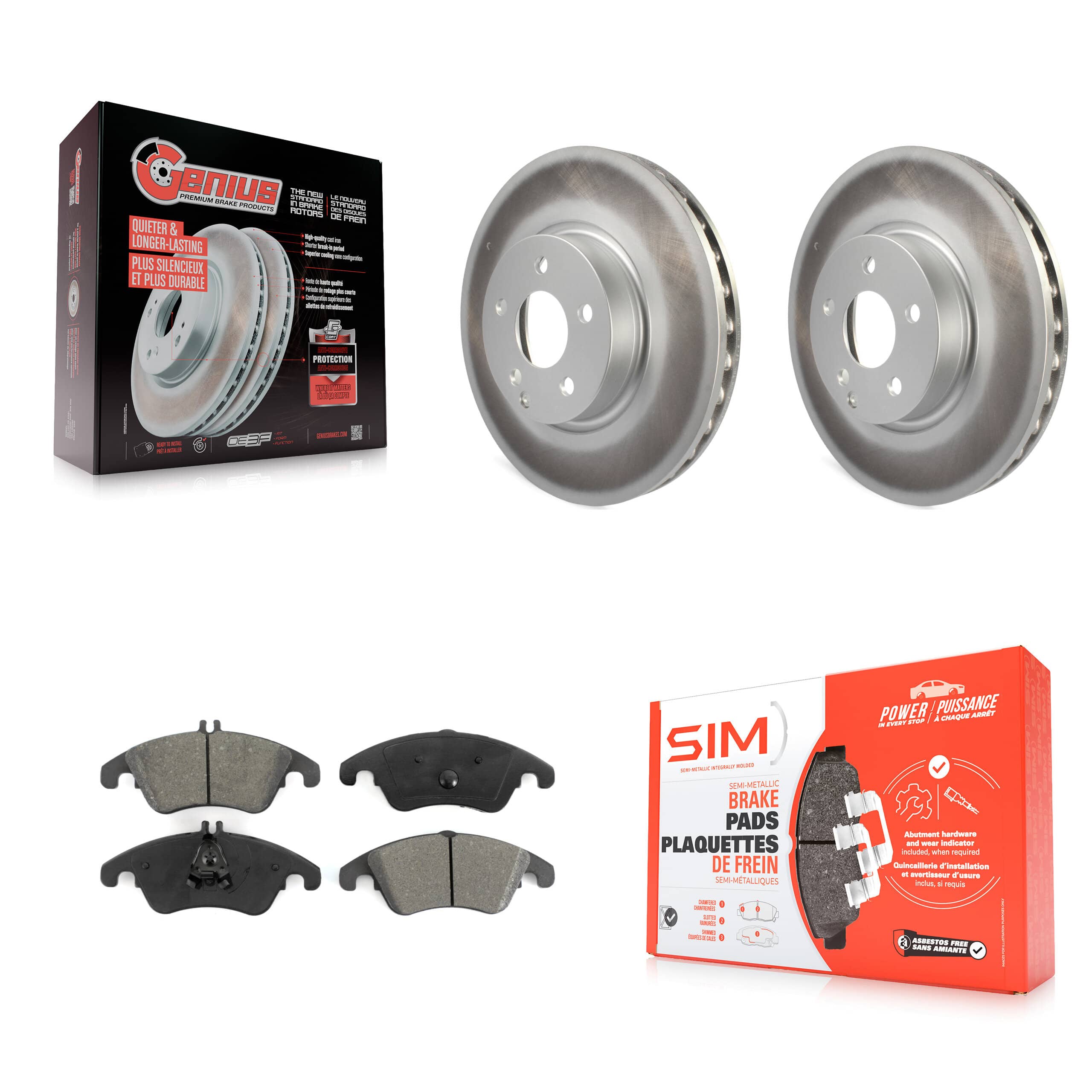 Transit Auto - KGS-100440 - Front Disc Brake Kits