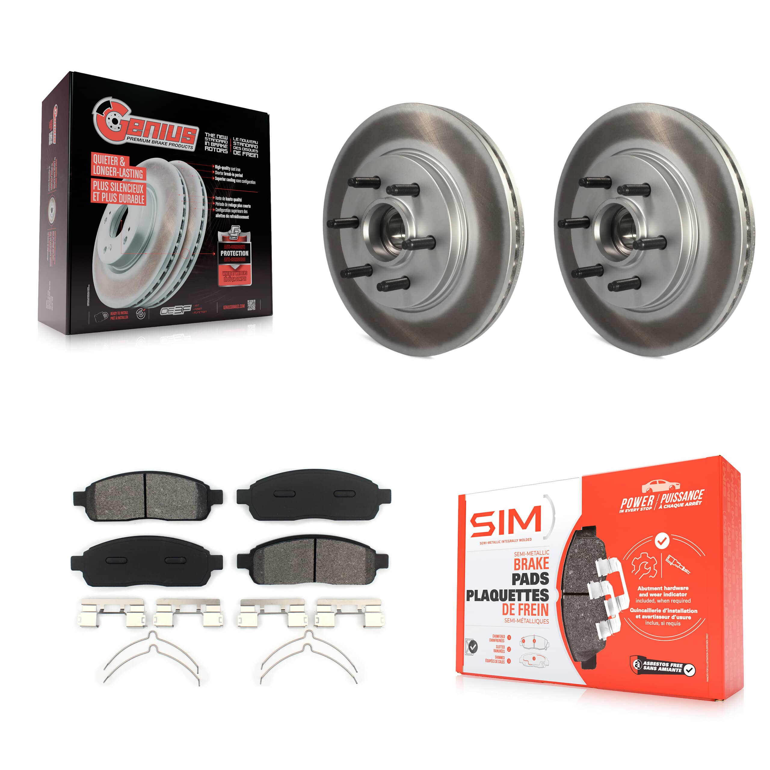 Transit Auto - KGS-100527 - Front Disc Brake Kits